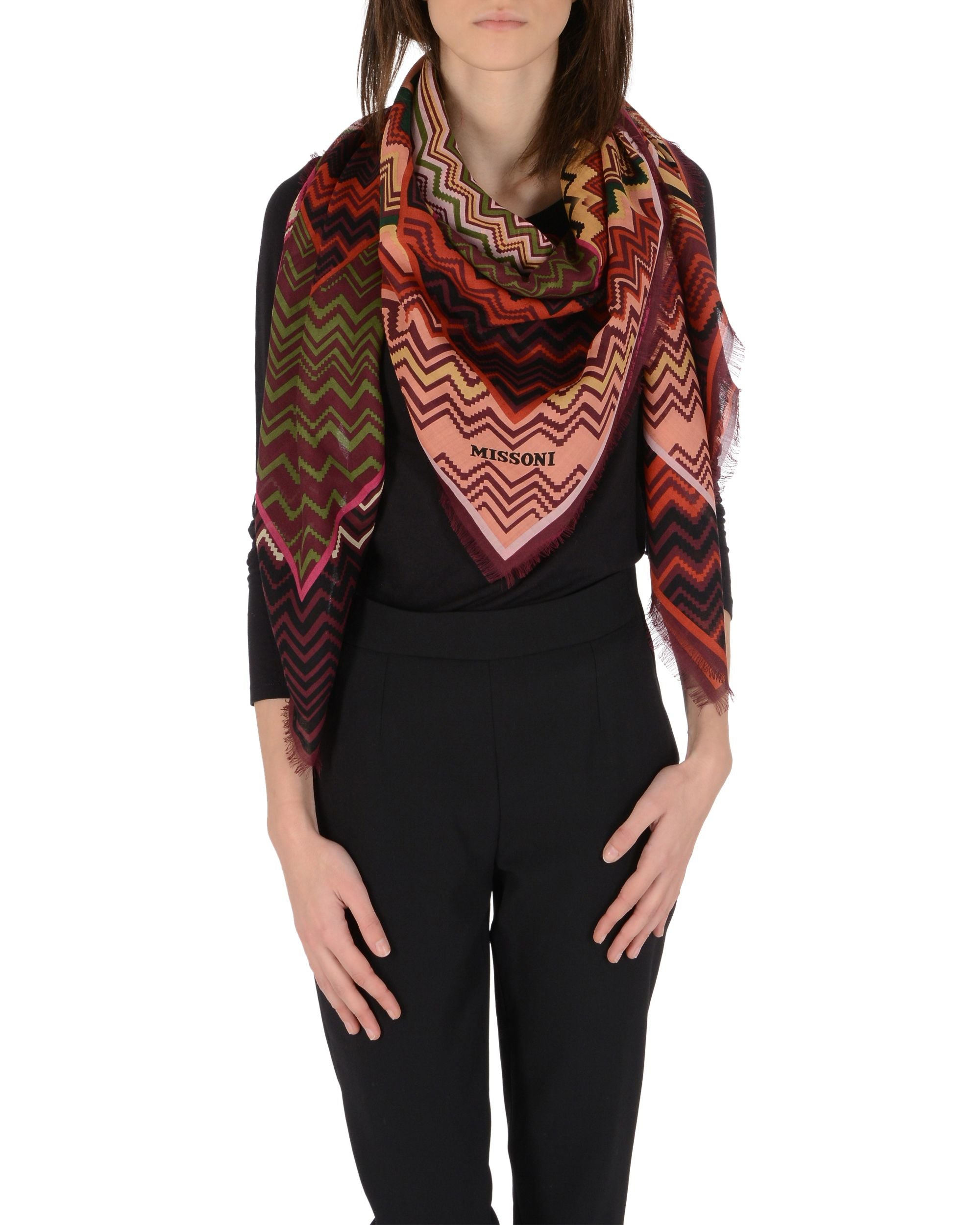 Missoni Woman Shawl Multicolor SL80WMD57460009