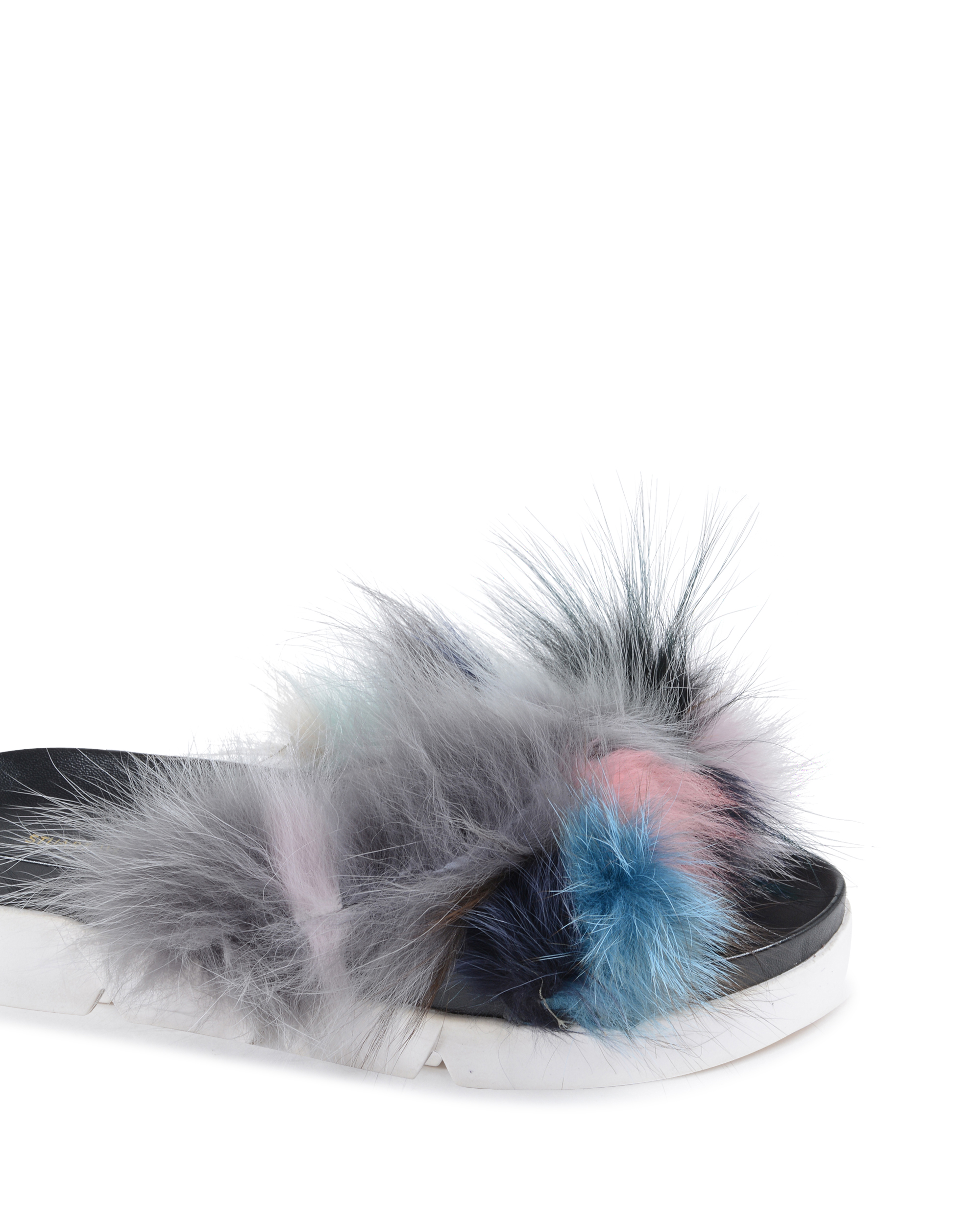 Stuart Weitzman Pantuflas para mujer Multicolor SUBLIME