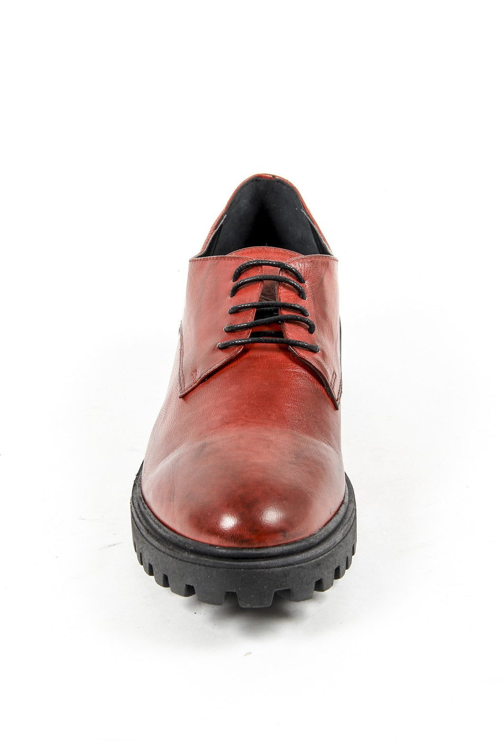 V 1969 Italia Zapato con cordones para mujer C01 VITELLO ROSSO