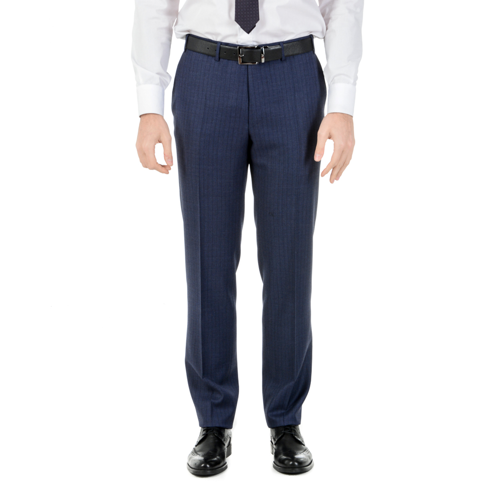 Canali Mens Suit Long Sleeves Blue