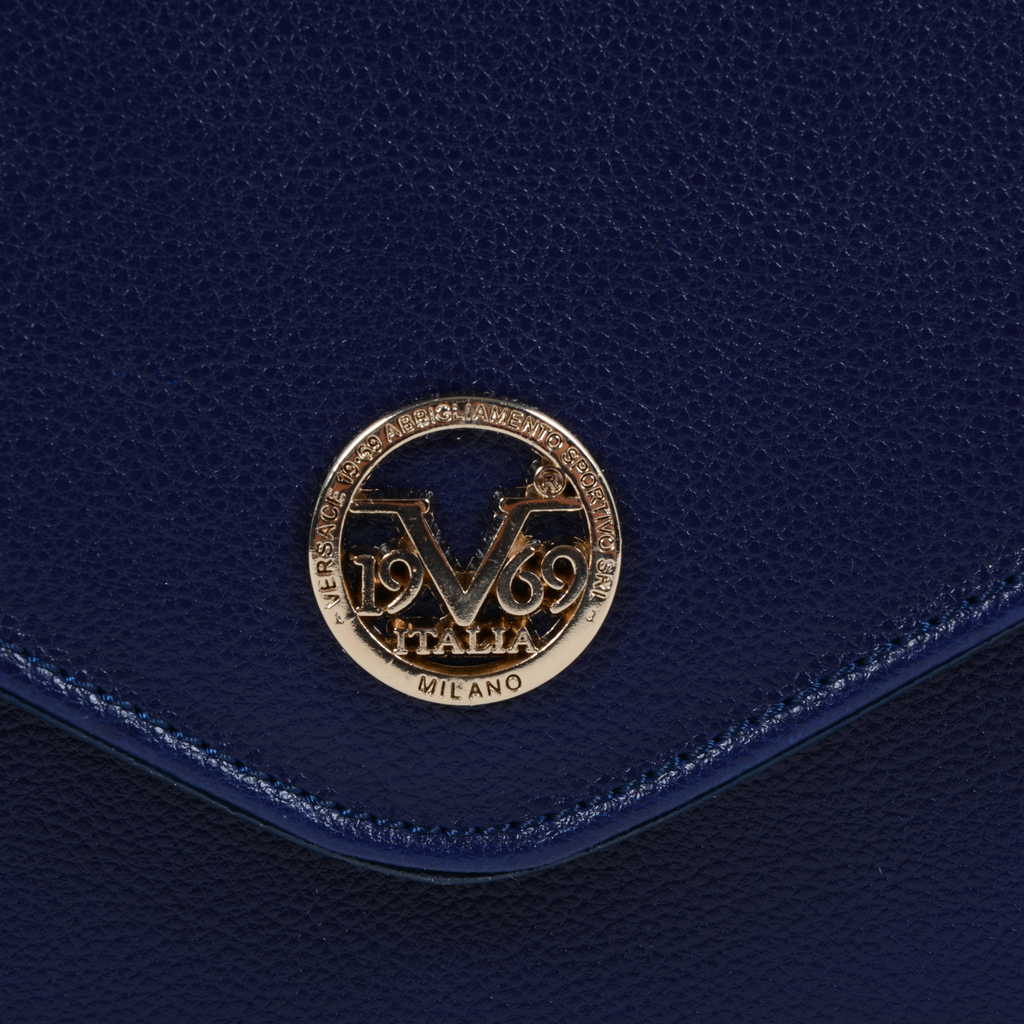 V 1969 Italia Womens Handbag Dark Blue KYOTO