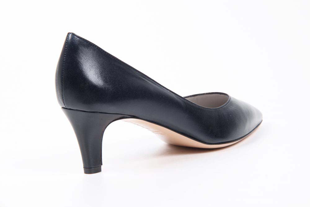 V 1969 Italia Zapatos de salón con tacón bajo para mujer 5534-LID55 PE ELIOS15BL CAPRETTO ELIOS BLU PRUSSI