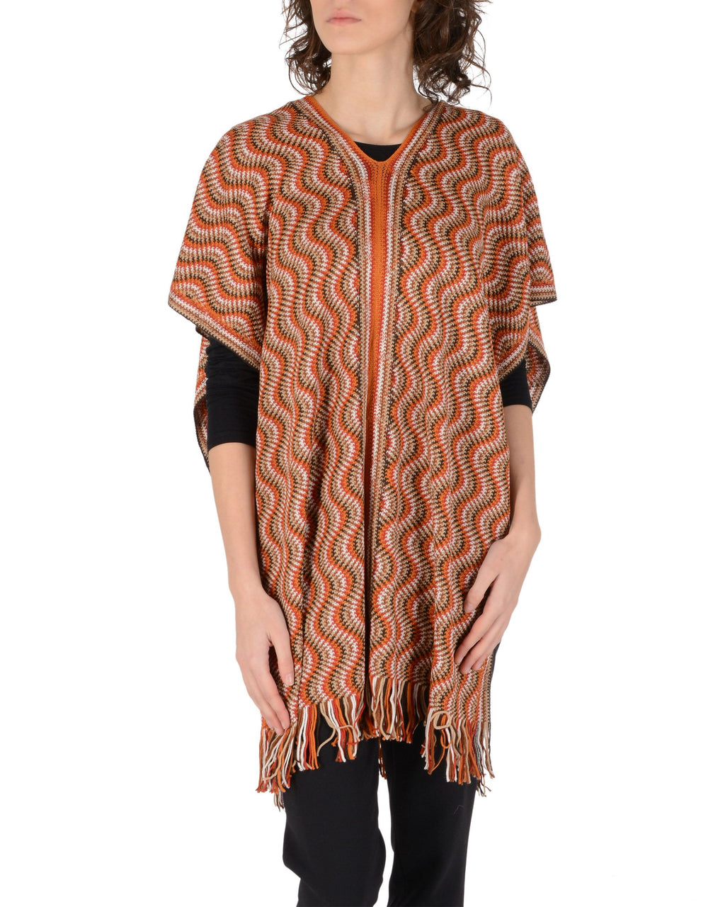 Poncho Missoni Mujer Multicolor POB5WMD63010002