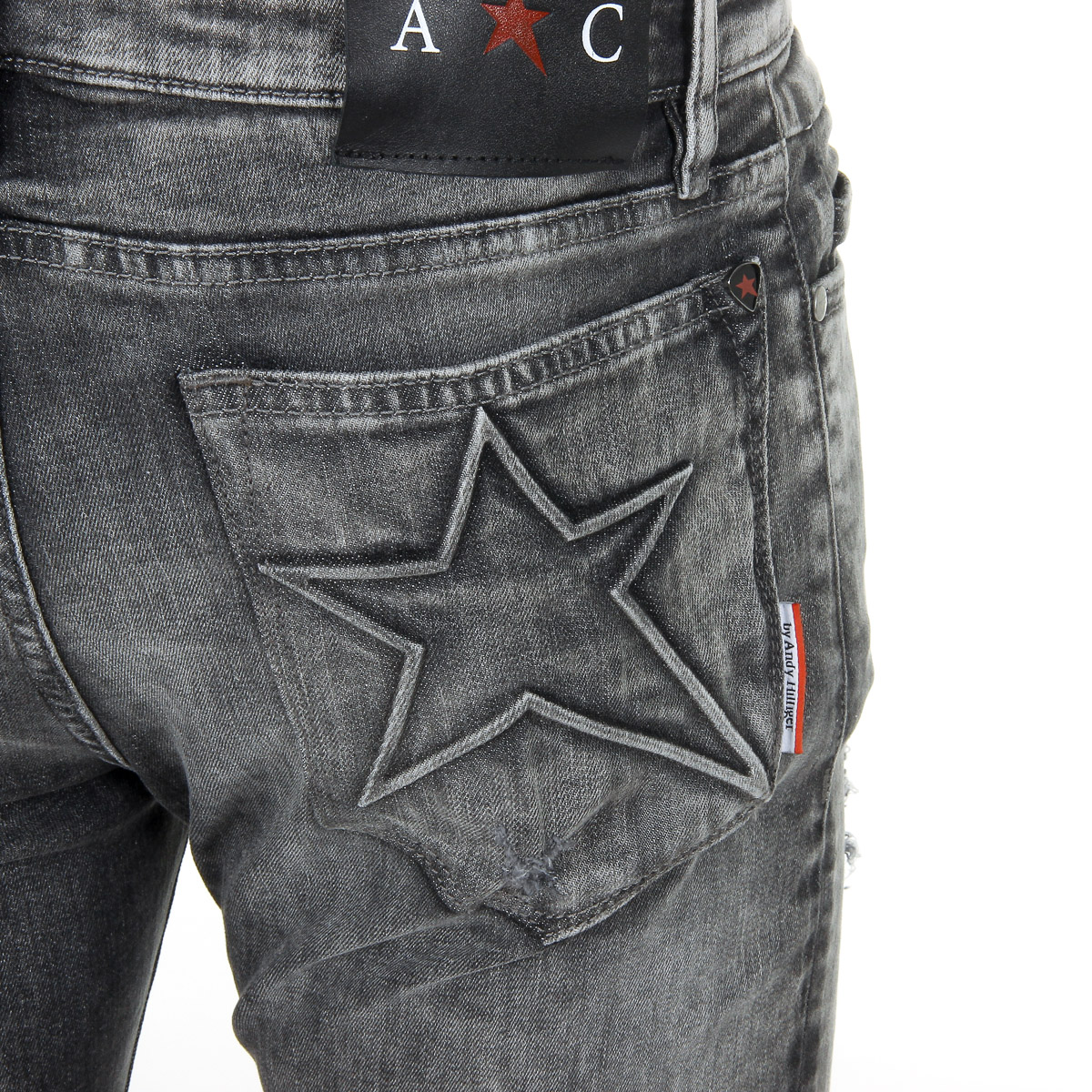 Vaqueros Andrew Charles para hombre gris oscuro THOMAS