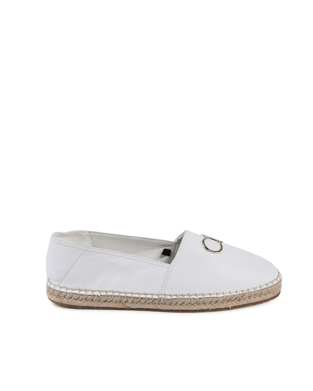 Alpargatas Calvin Klein para mujer blancas HW0HW00740YAF