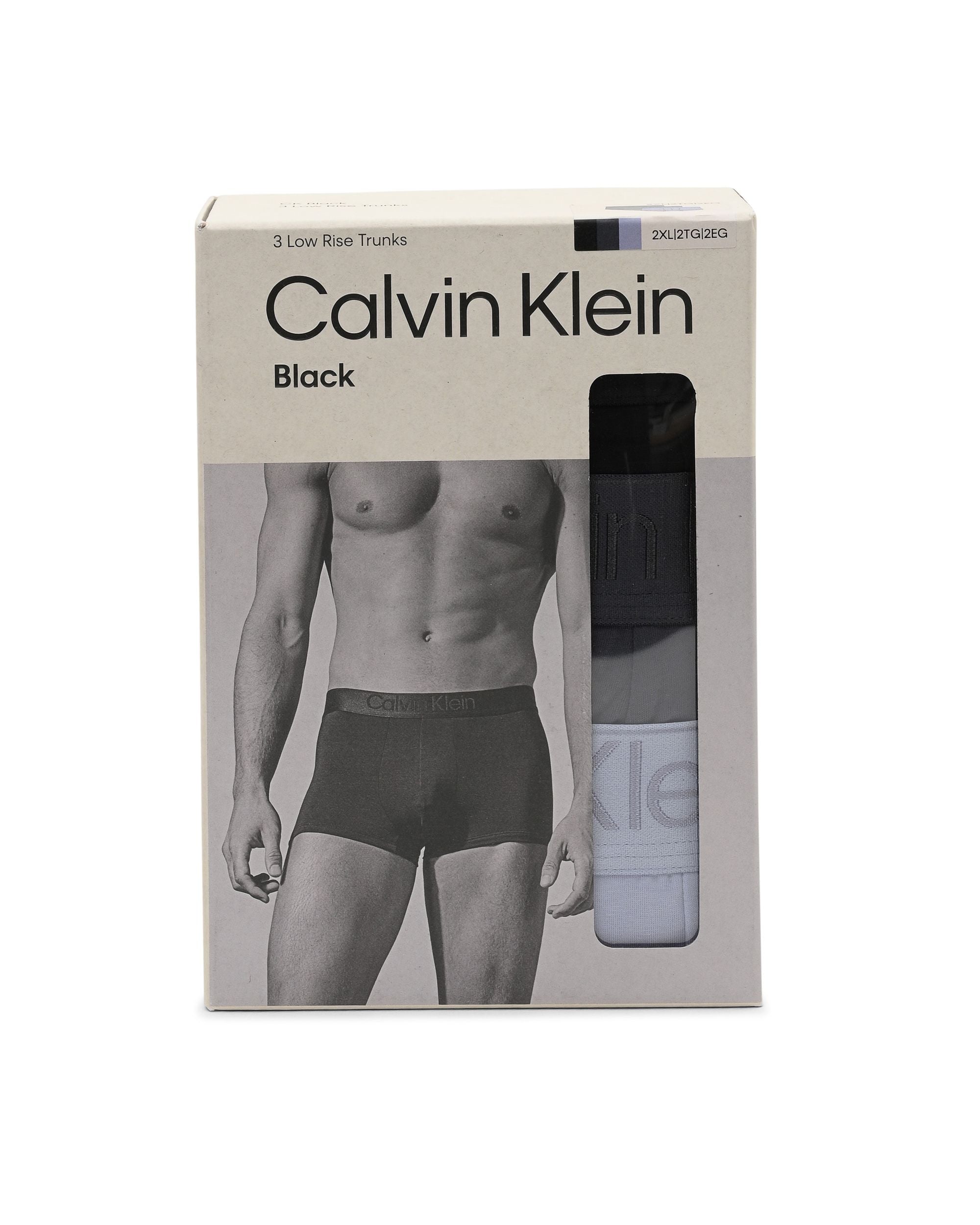 Calvin Klein Mens Low Rise Trunk 000NB3651A33V