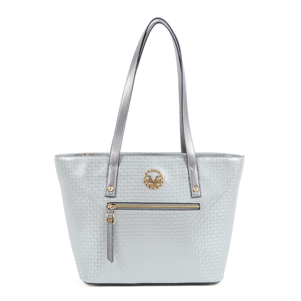 19V69 Italia Womens Handbag Silver 2410 SILVER