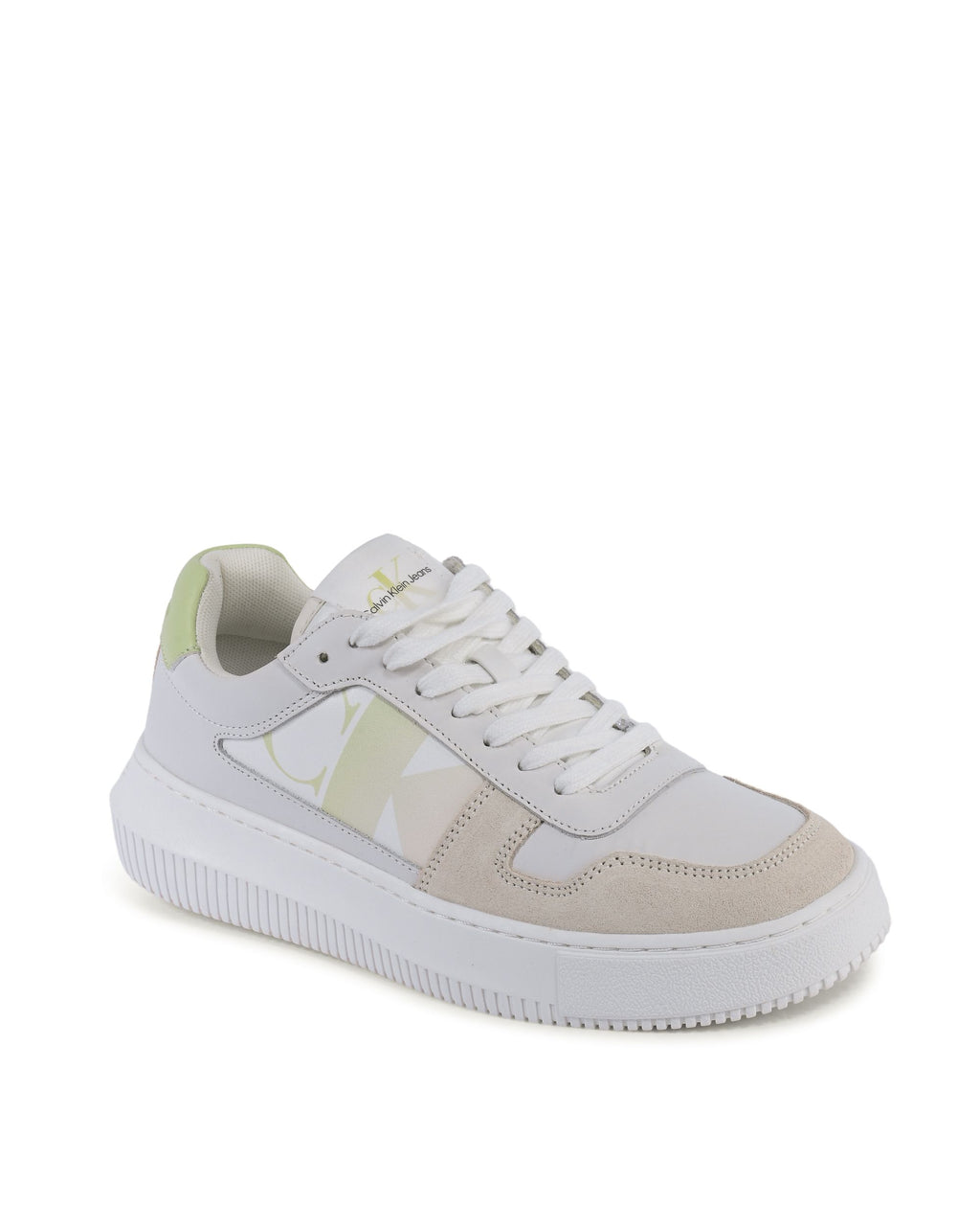 Zapatillas Calvin Klein para mujer blancas YW0YW0144502U