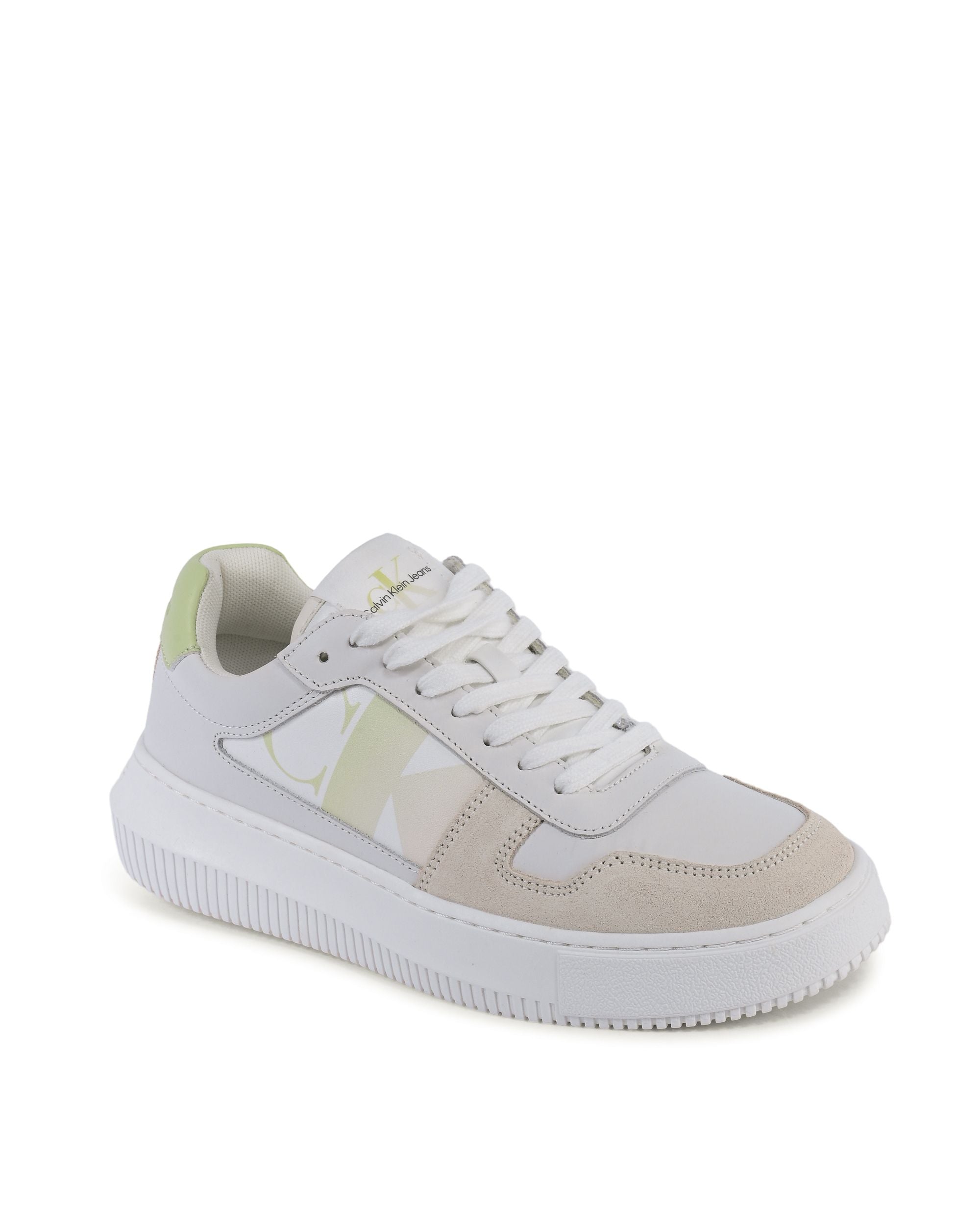 Zapatillas Calvin Klein para mujer blancas YW0YW0144502U
