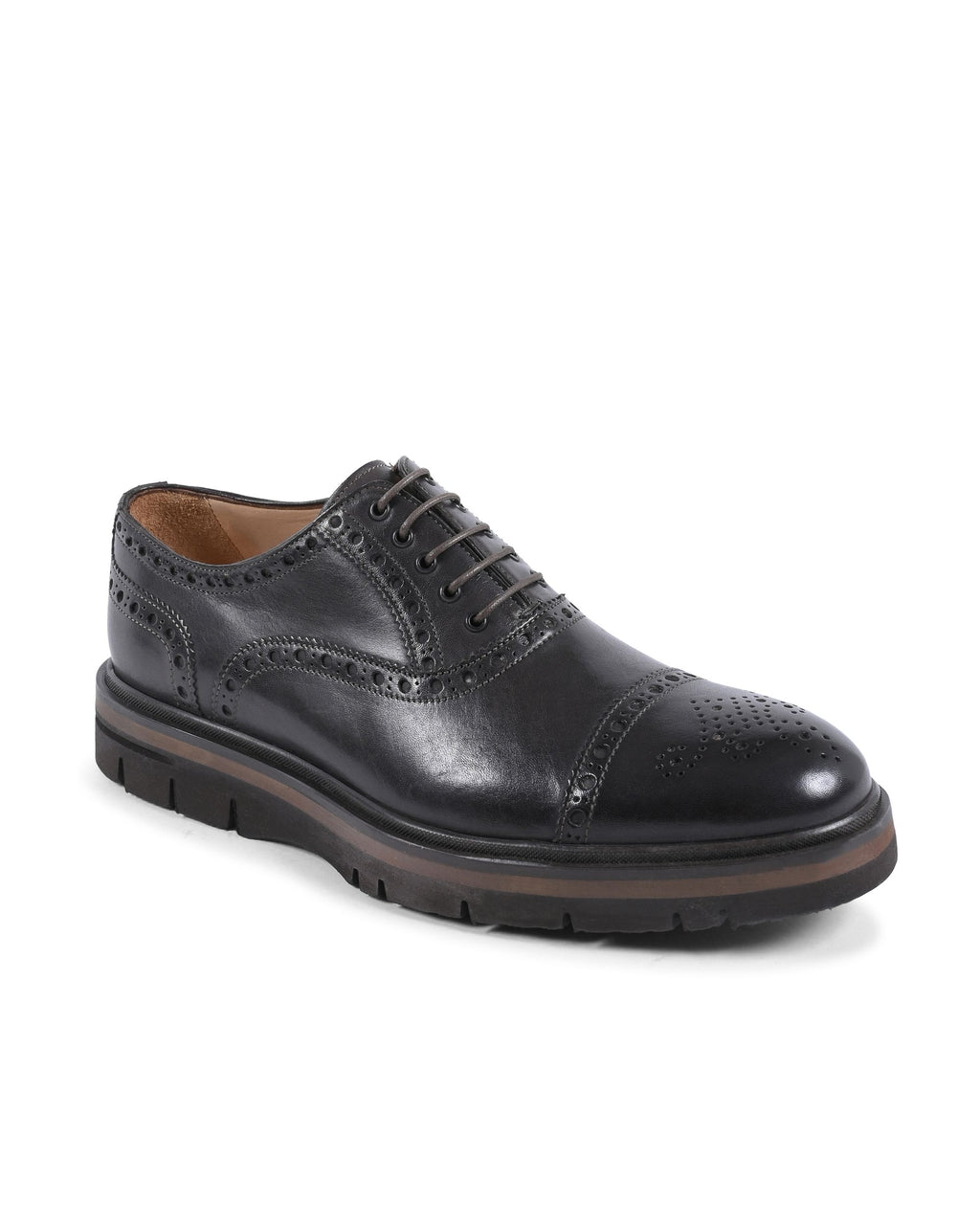 Dee Ocleppo Zapatos brogue para hombre EB130 VITELLO T MORO