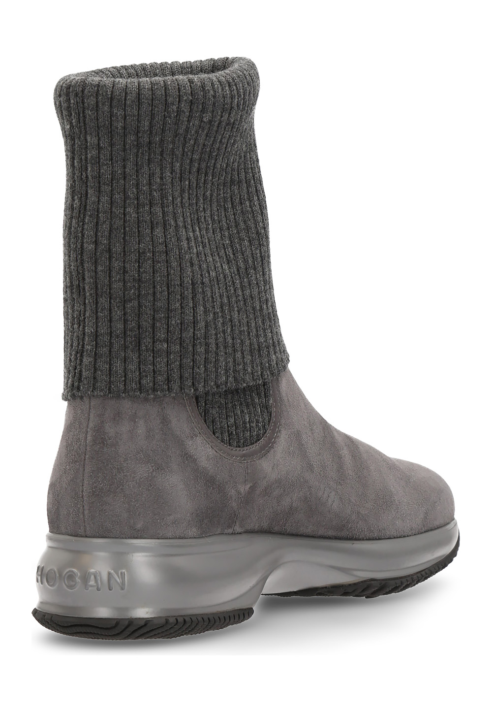 Hogan Womens High Boot Grey HXW00N09250QQ72082D