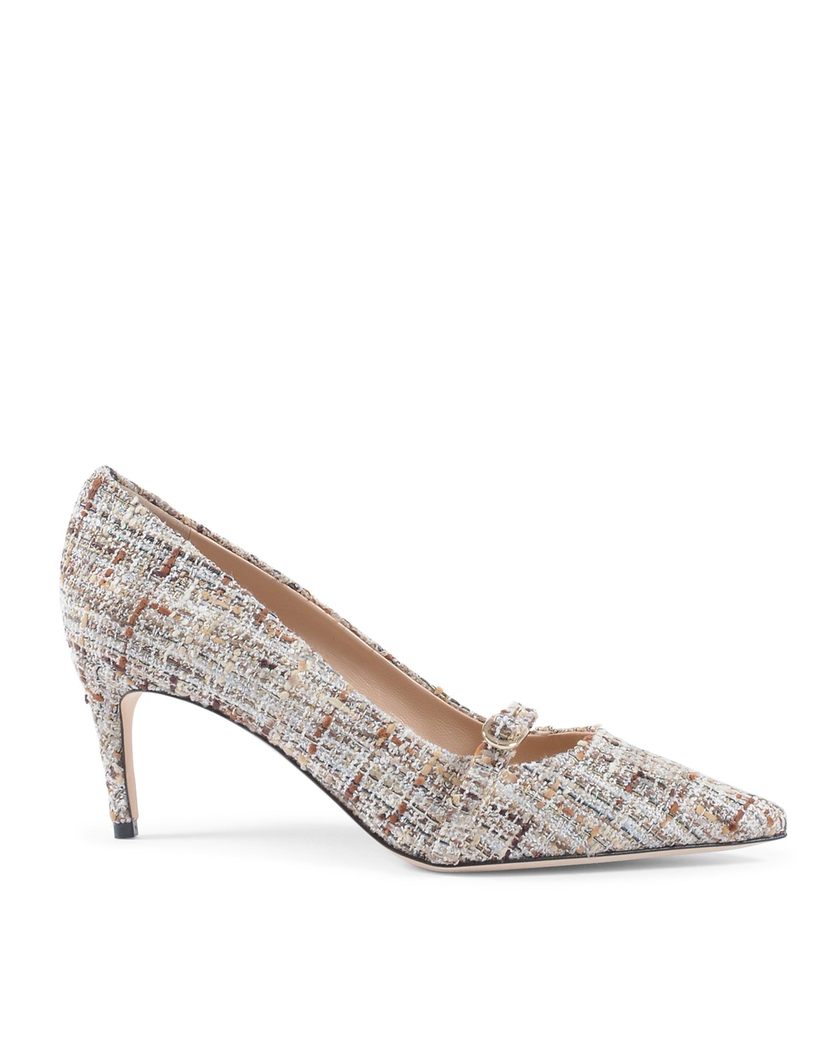 Zapatos Mary Jane con tacón de lazo tipo violín