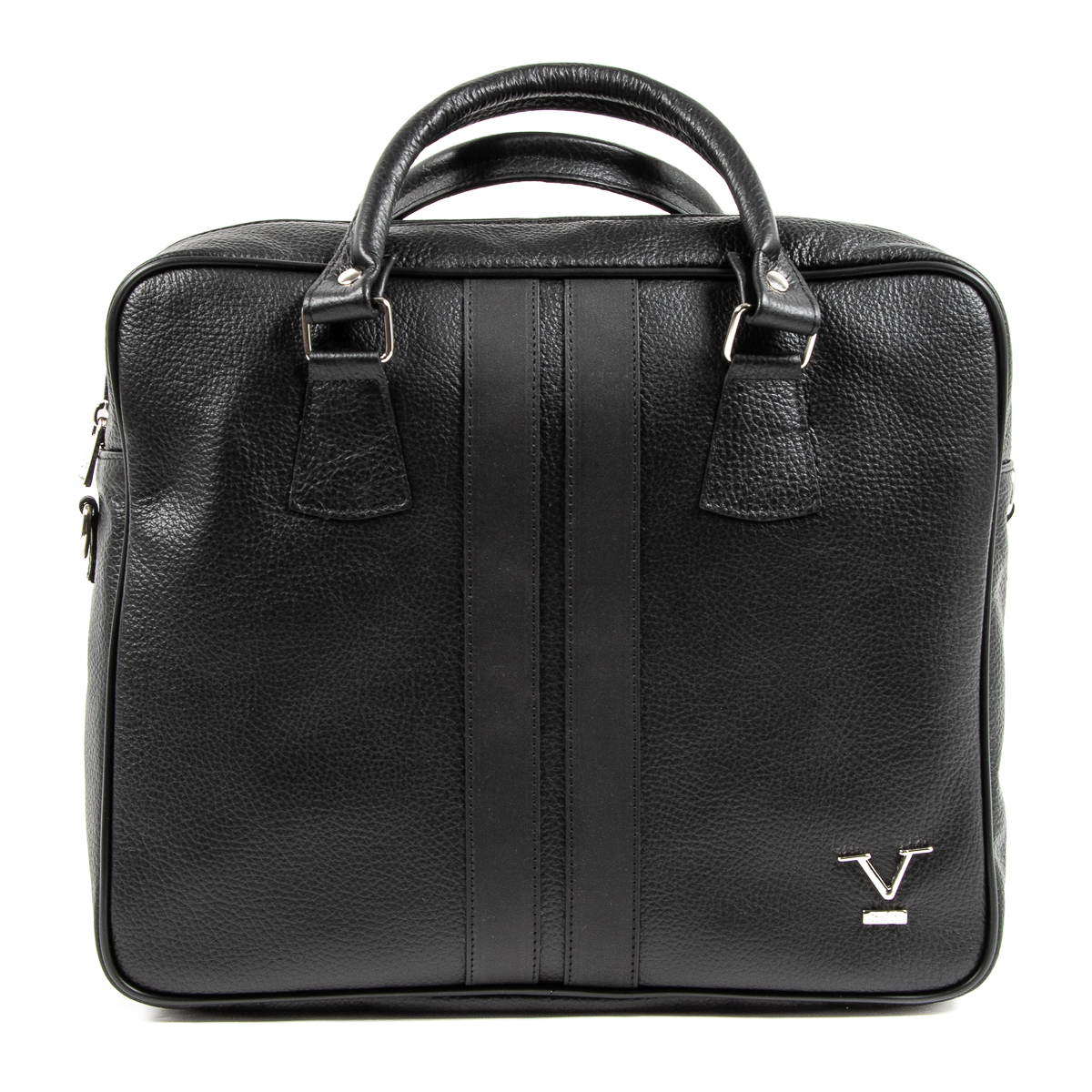 V 1969 Italia Mens Sport Bag Black VENTURA