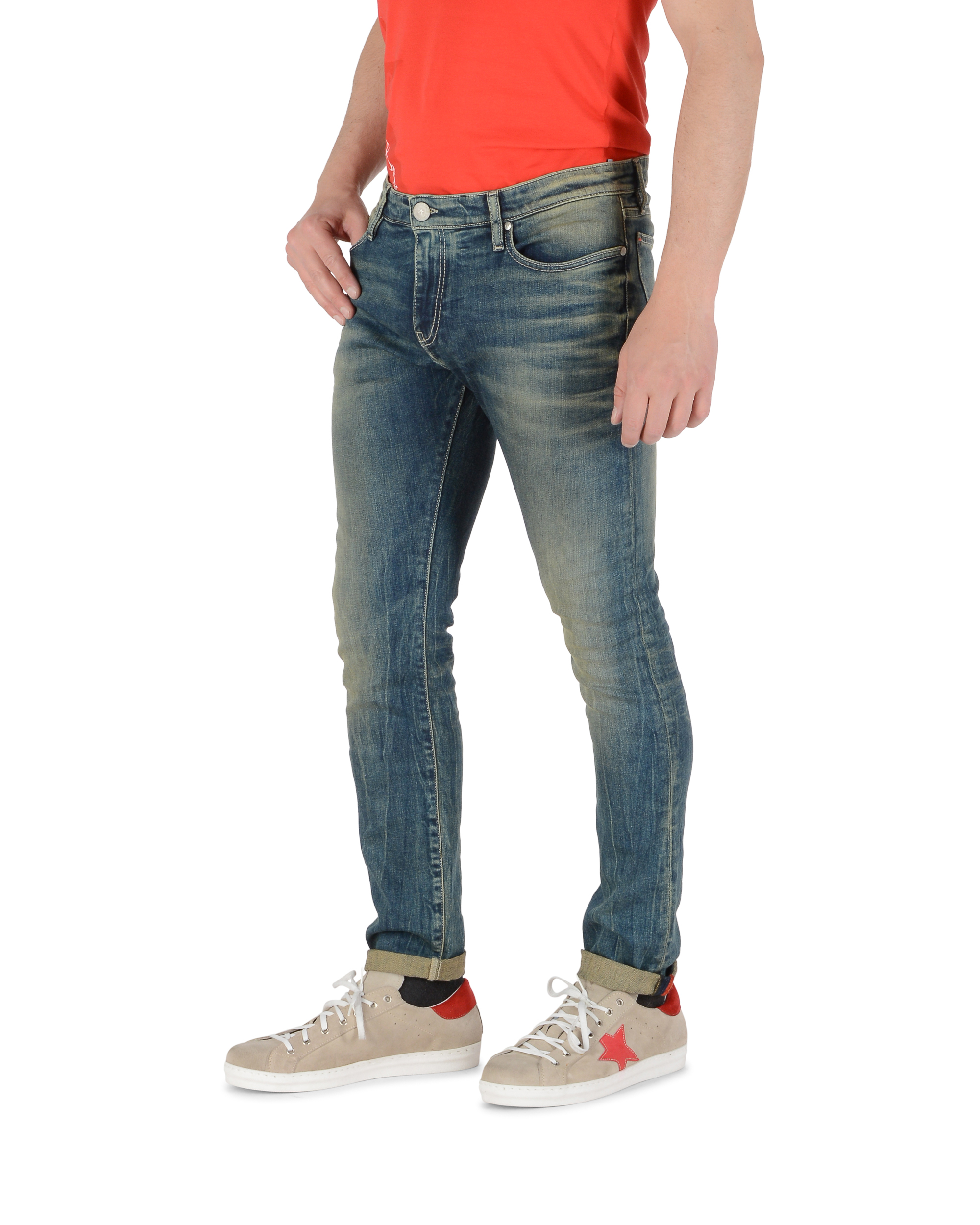 Andrew Charles Mens Jeans Slim Fit AN80 THOMAS