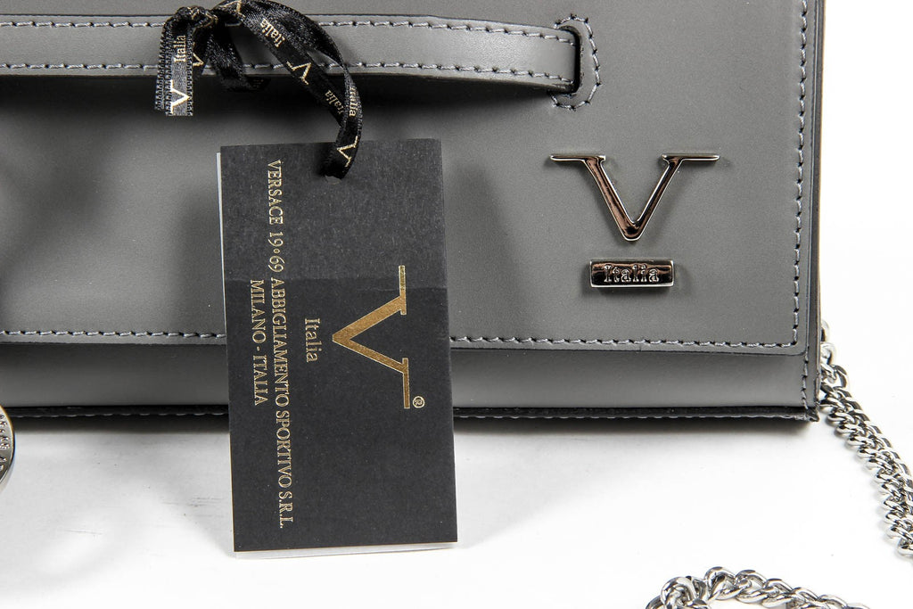 Bolso de mano para mujer V 1969 Italia V015-S RUGA GRIGIO