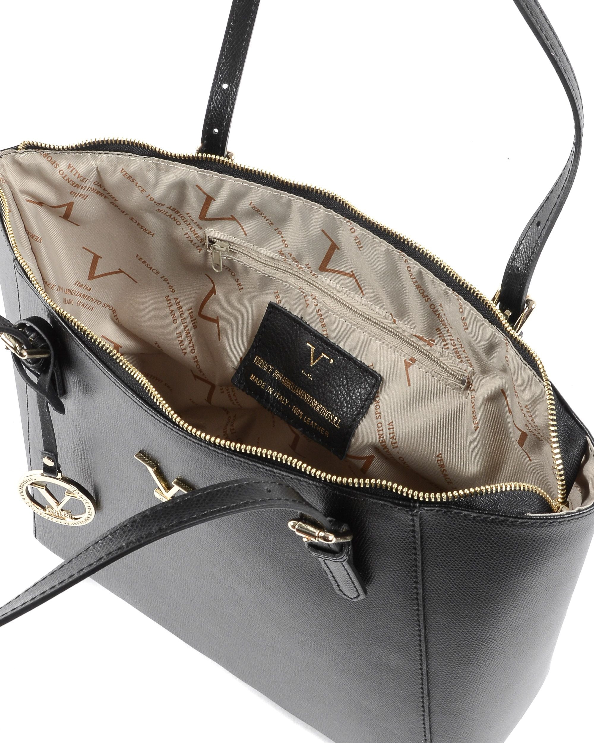 Bolso Mujer V Italia V09-G PALMELLATO NERO
