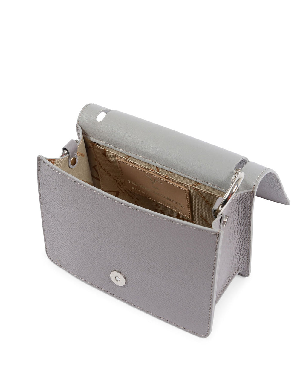 V Italia Womens Handbag Grey V1758 CERVO GRIGIO