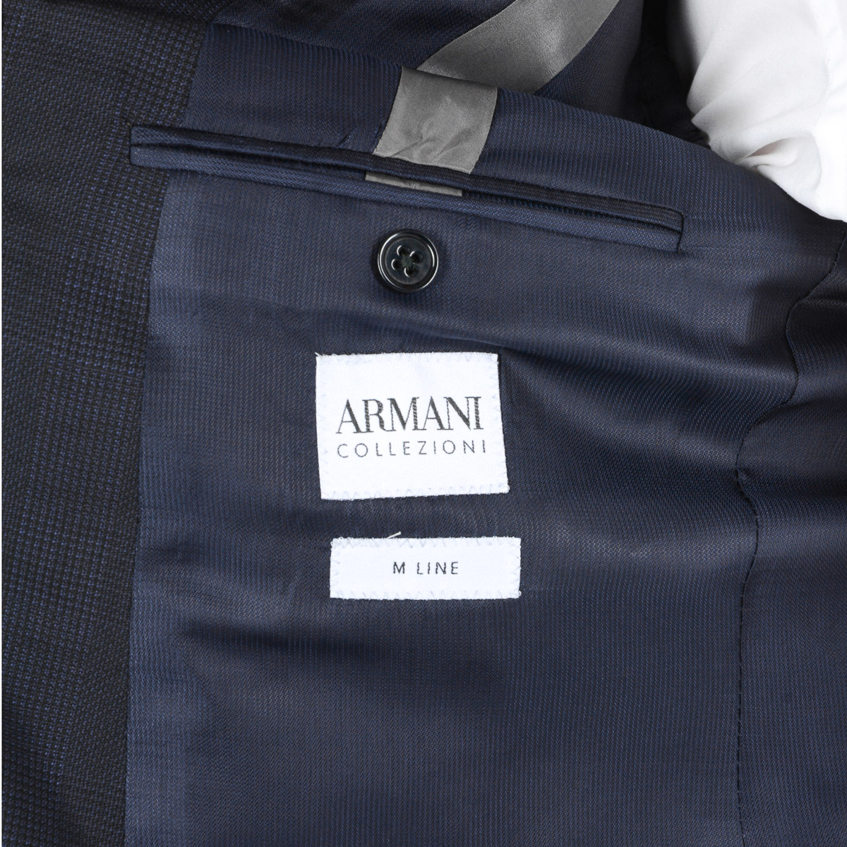 Armani Collezioni Mens Suit Black
