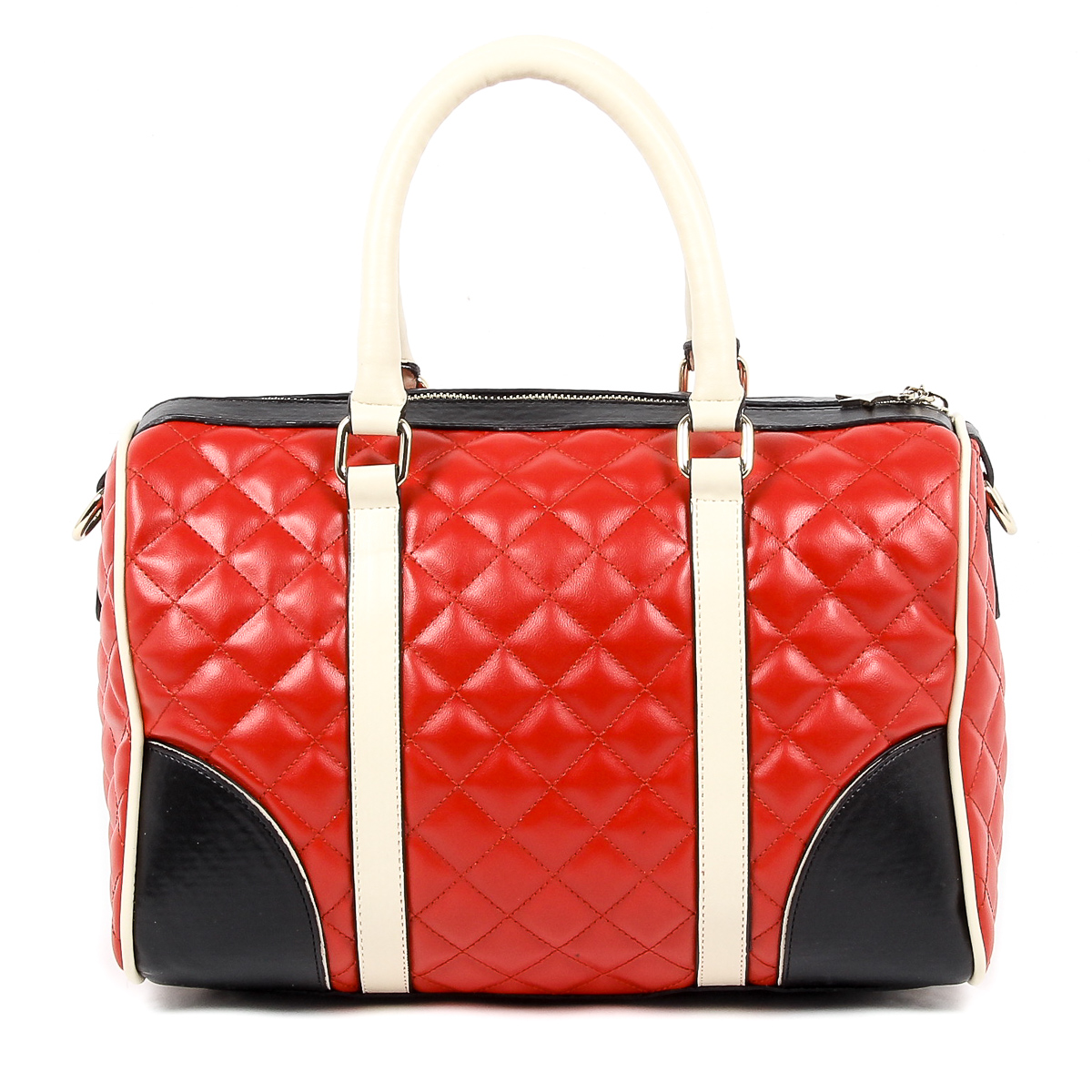 Andrew Charles Womens Handbag Red ABBIE