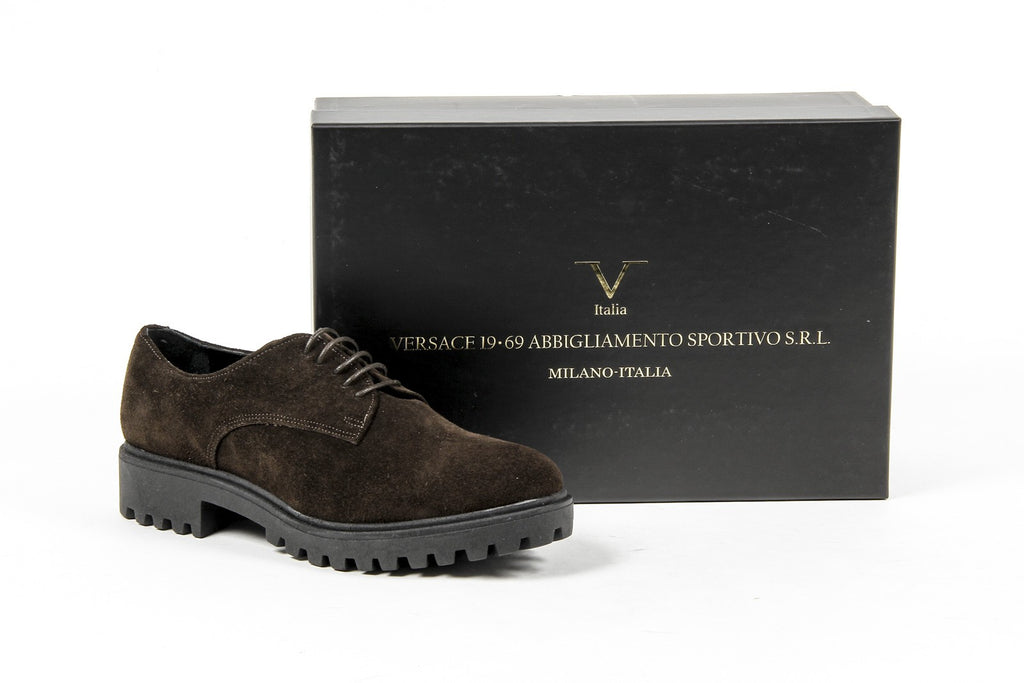 V 1969 Italia Zapato con cordones para mujer C01 CAMOSCIO MORO