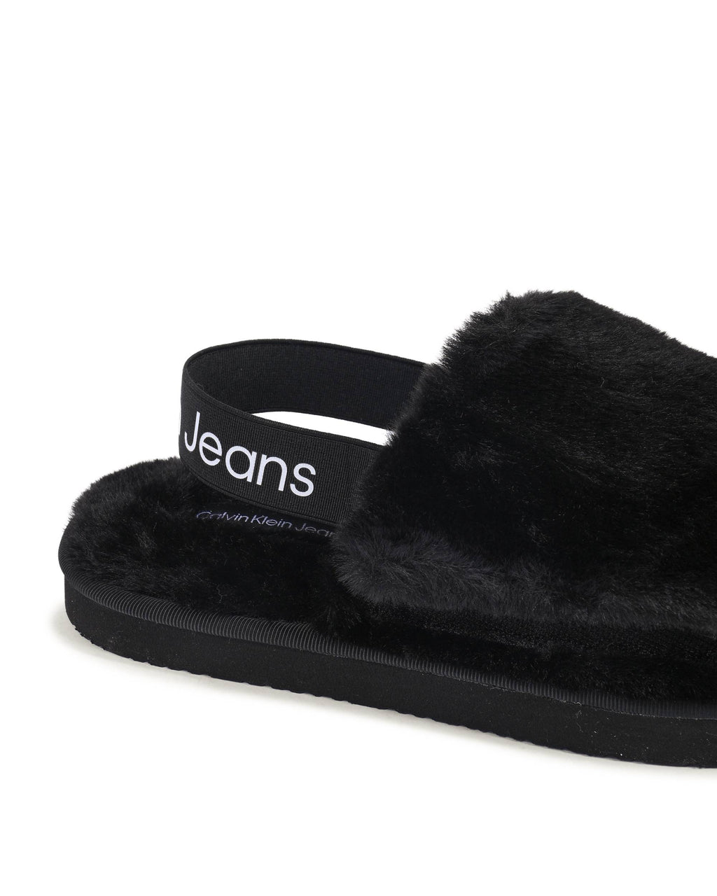 Pantuflas Calvin Klein para mujer negras YW0YW01158BEH