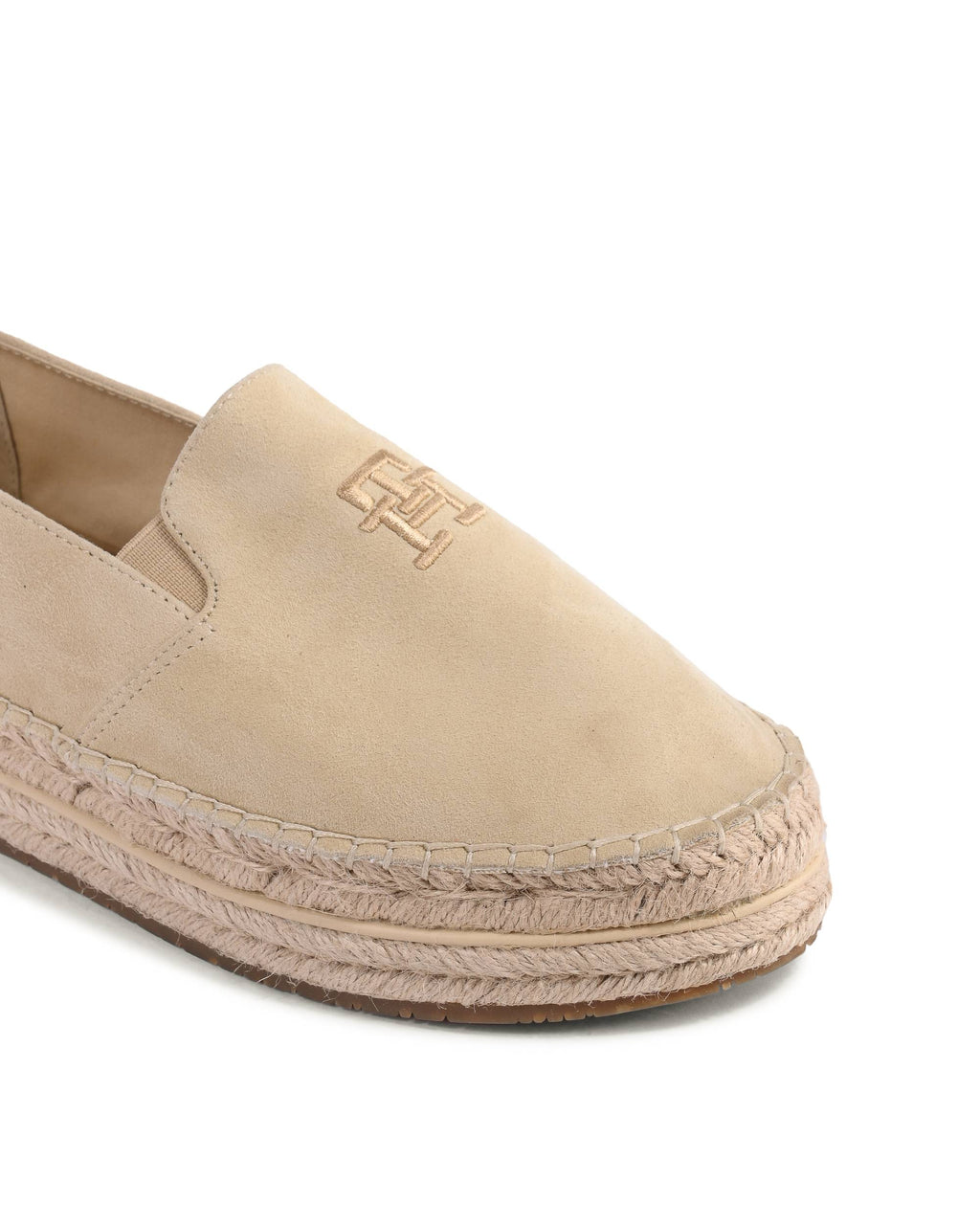 Alpargatas Tommy Hilfiger para mujer en beige FW0FW07695ACR