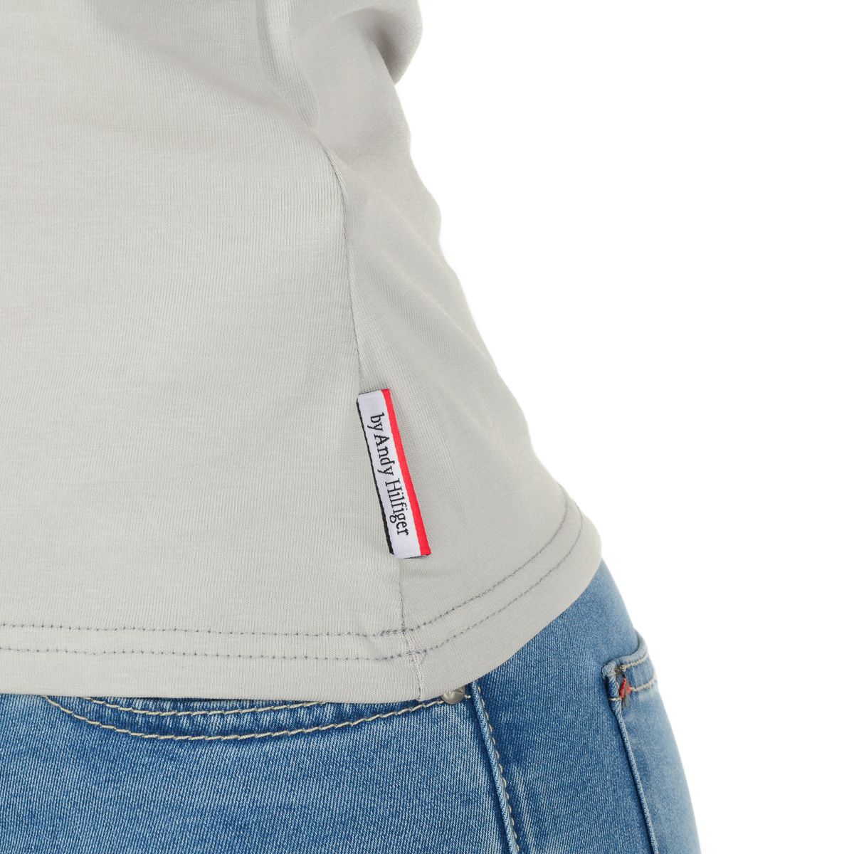 Camiseta para mujer Andrew Charles By Andy Hilfiger TS501 03 1002 TARANA GRIS CLARO S14