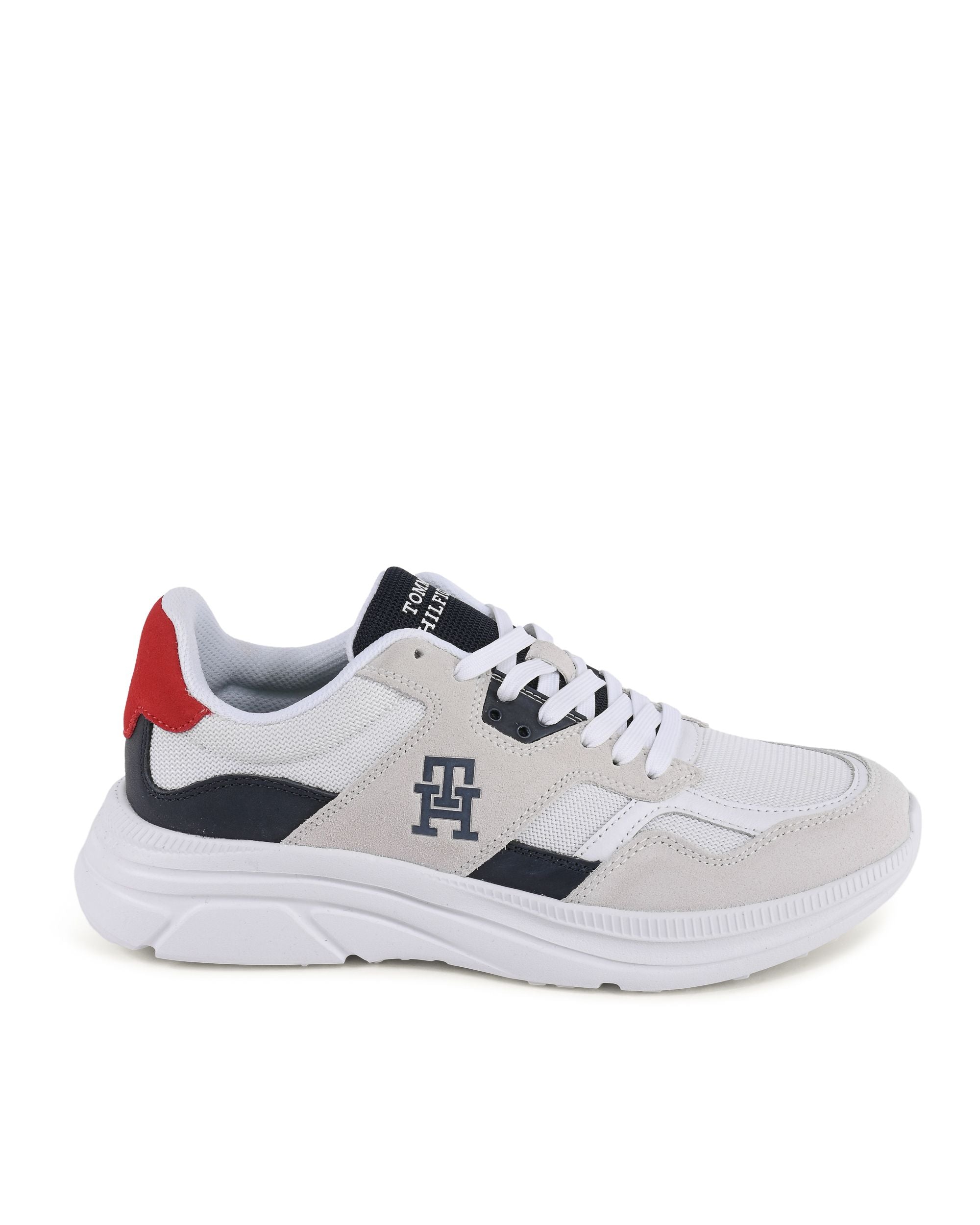 Tommy Hilfiger Mens Sneaker White FM0FM04878YBS