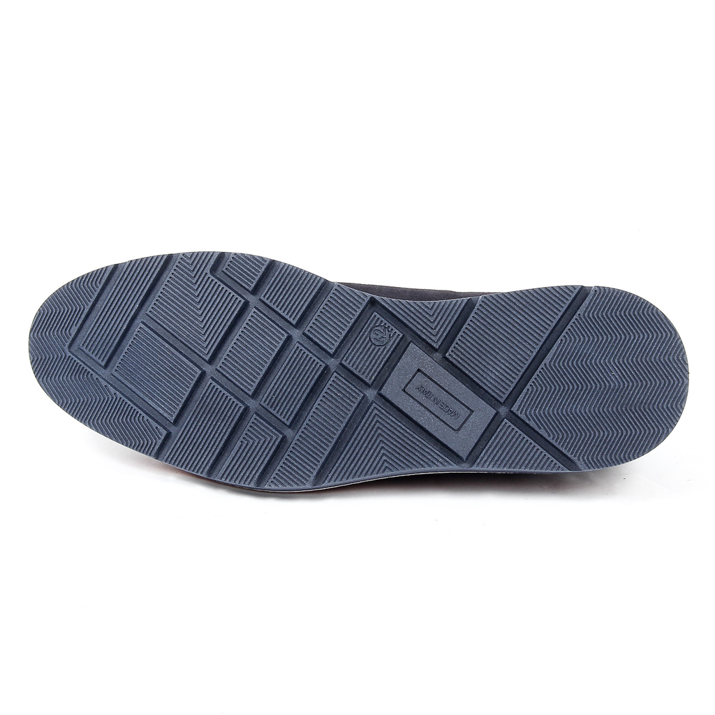 Andrew Charles Zapato Oxford Brogue para hombre 911 ABRASIVATO CAMOSCIO BLEU