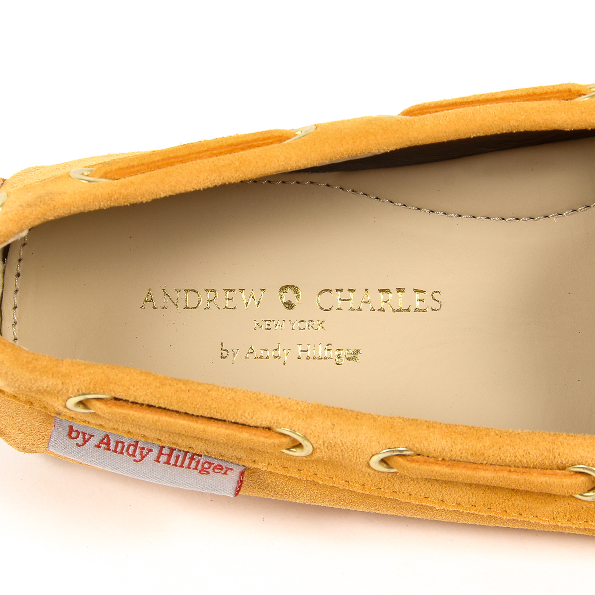 Andrew Charles Mocasín Naranja para Mujer SUNDAY
