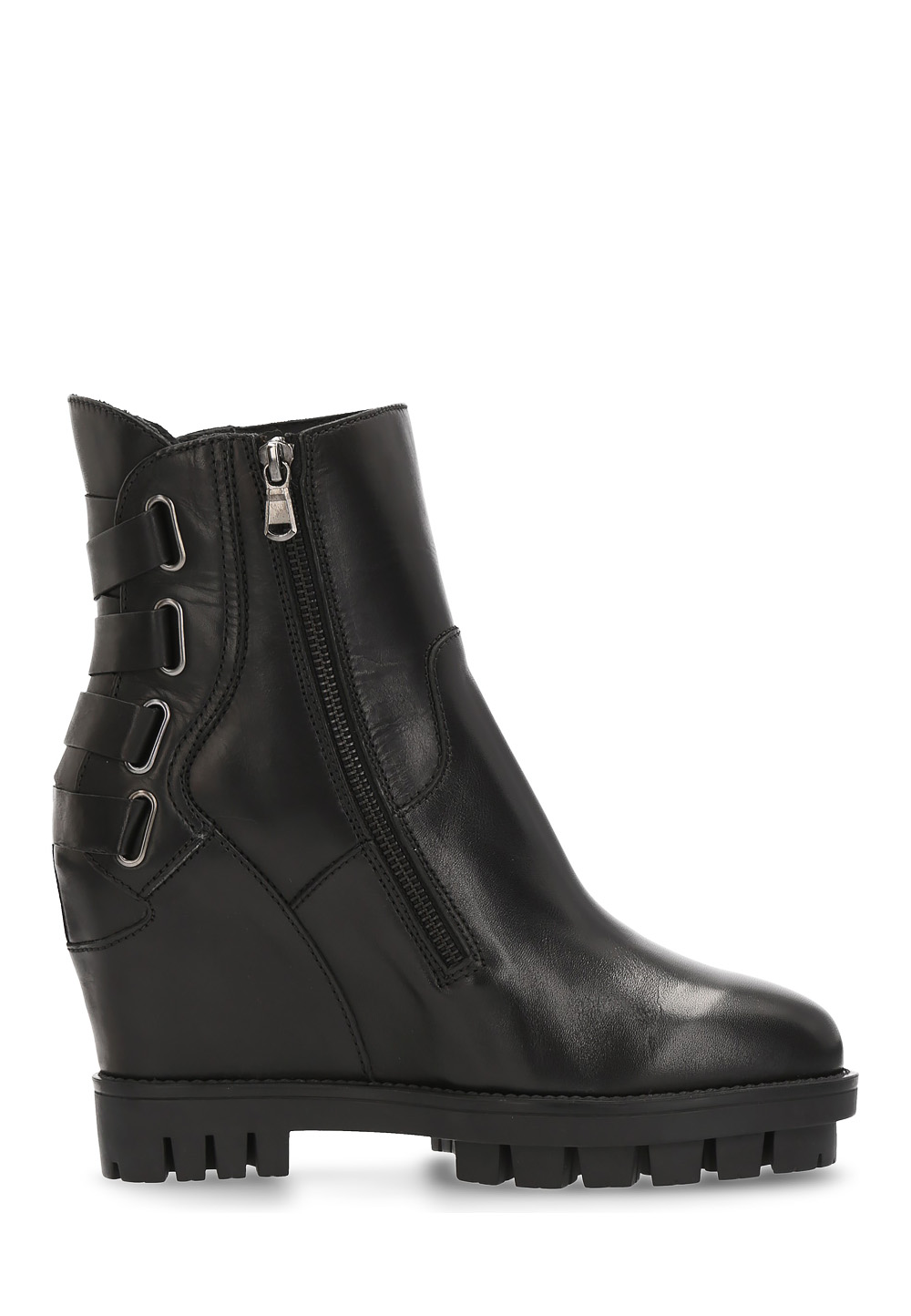 Botín Hogan para mujer, color negro, HXW2340O71011POB999