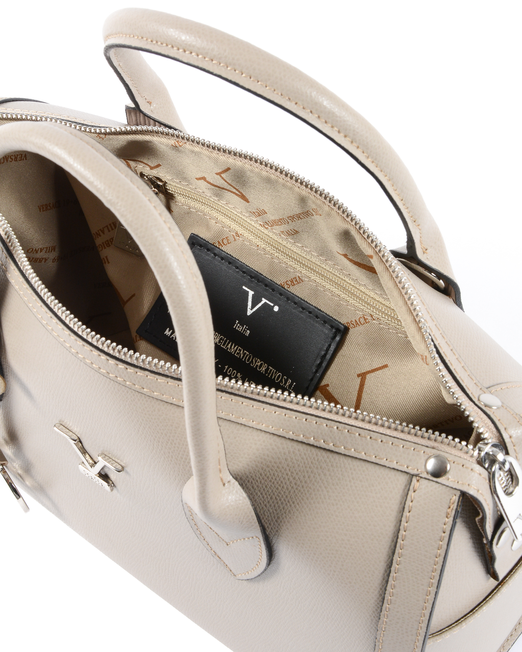 V 1969 Italia Womens Handbag Taupe CARLOTTA