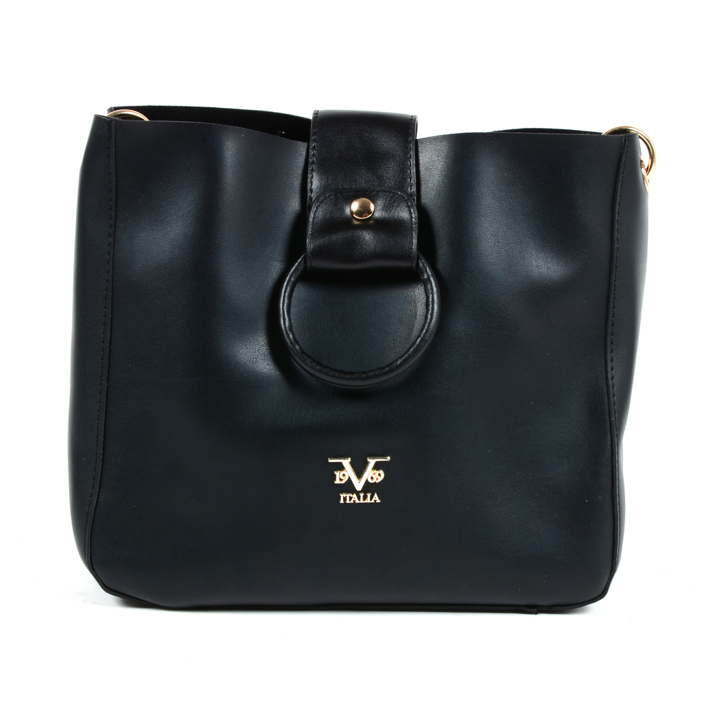 V 1969 Italia Womens Handbag Black TRIPOLI