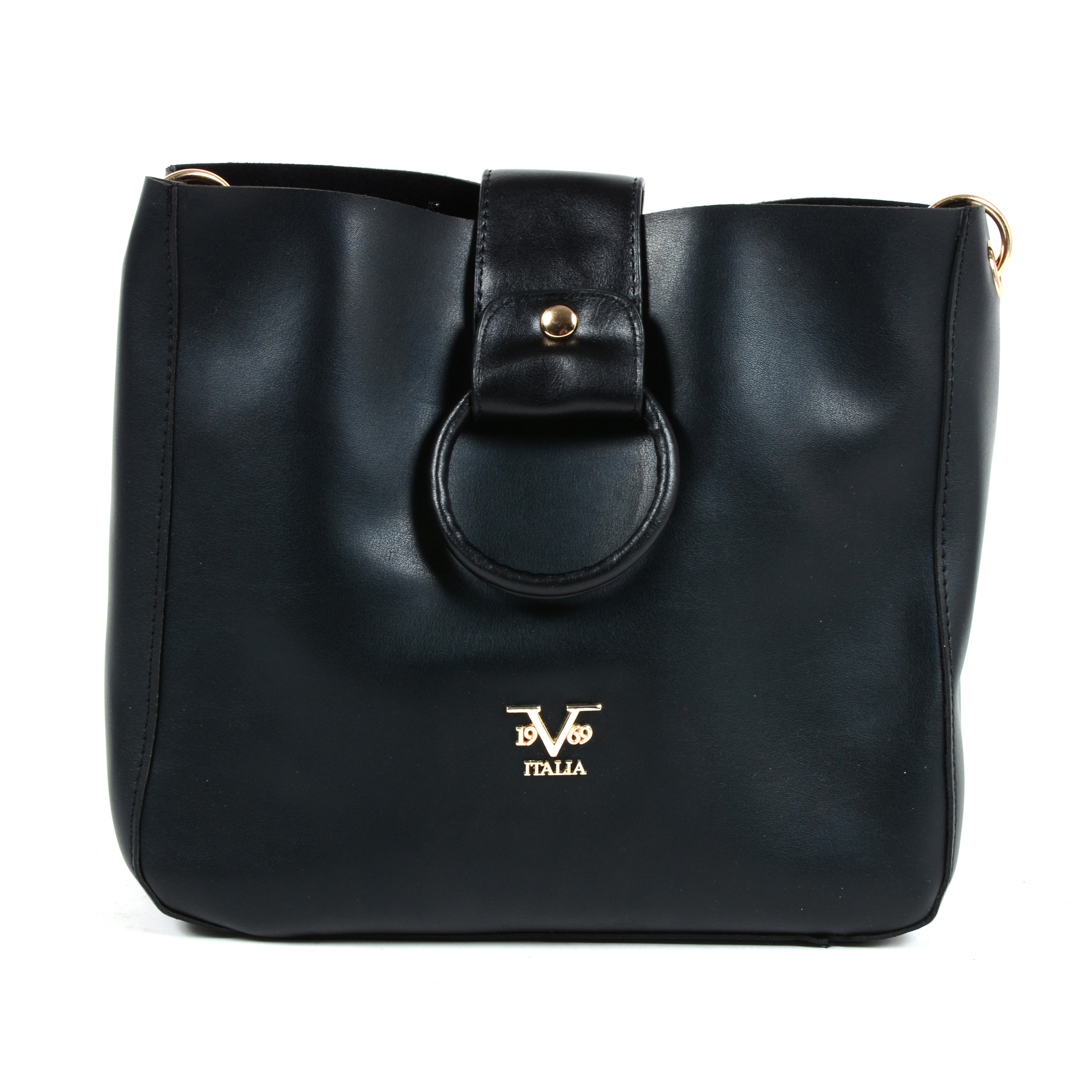 V 1969 Italia Womens Handbag Black TRIPOLI
