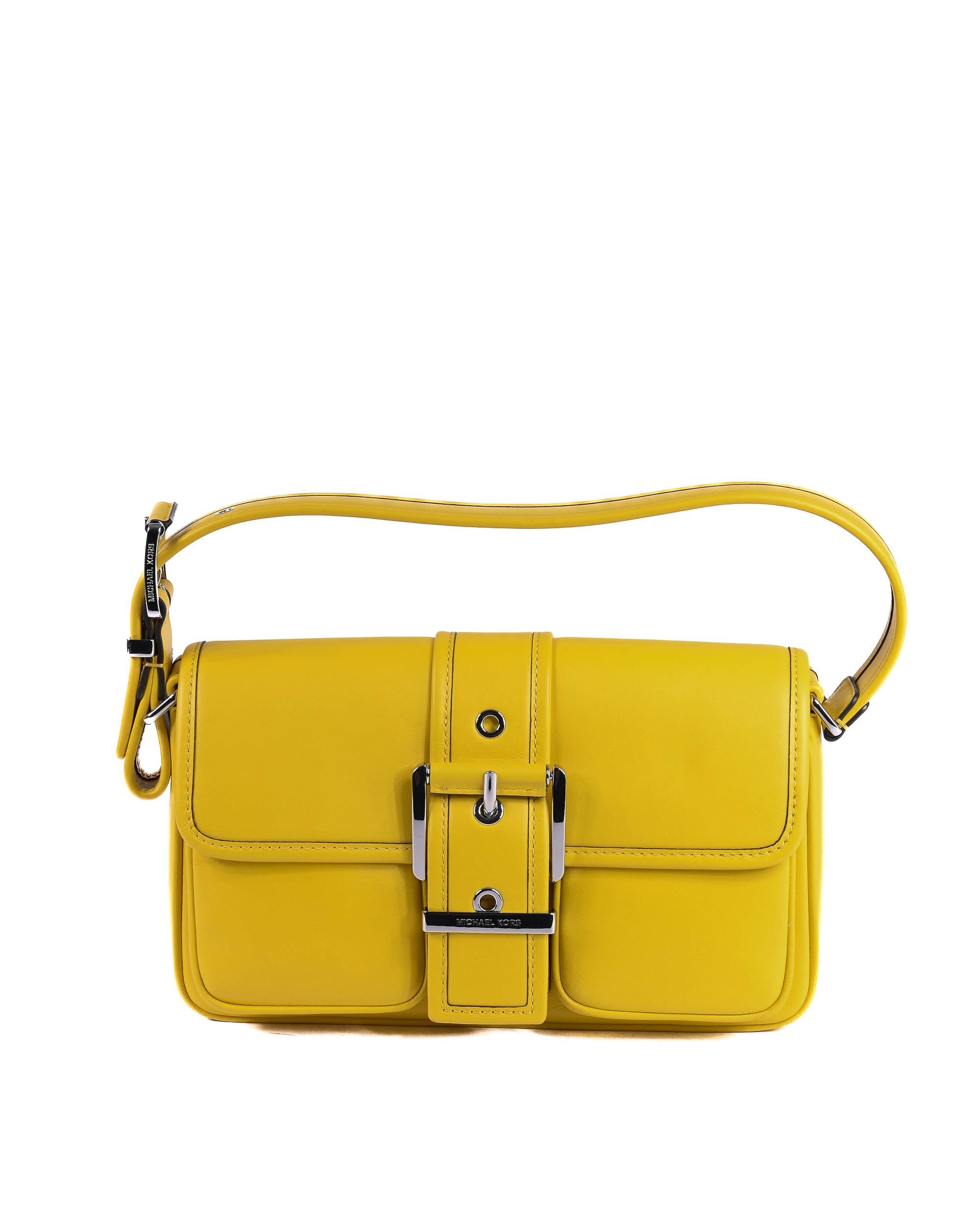 Bolso de mano Michael Kors para mujer 30S4SBAL2L AMARILLO MARGARITA BRILLANTE