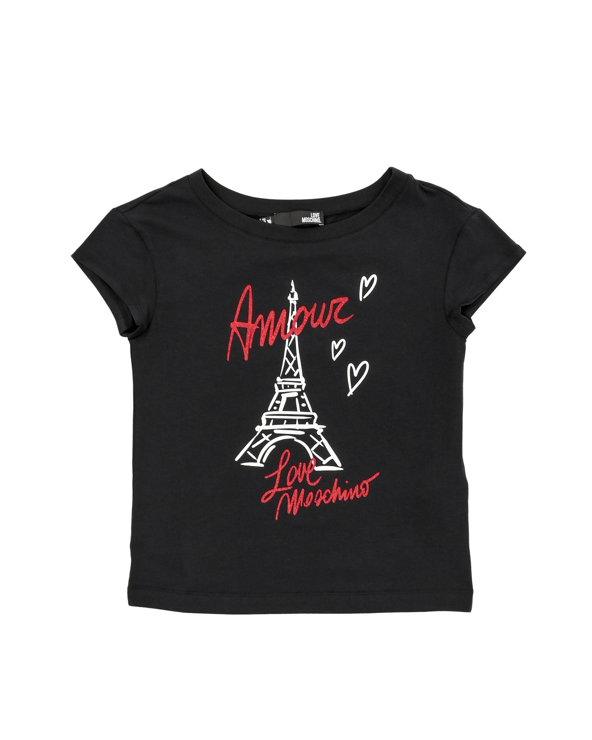 Camiseta Love Moschino para mujer W 4 F30 2M E 2264 C74 NEGRO