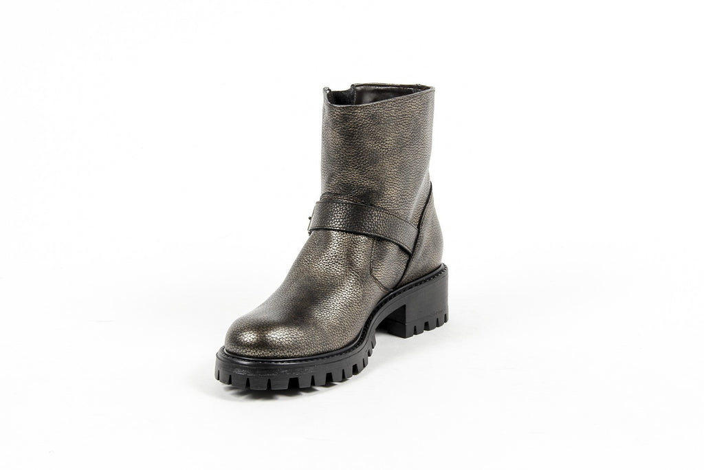 Bota corta para mujer V 1969 Italia B1441 ORO NATURAL