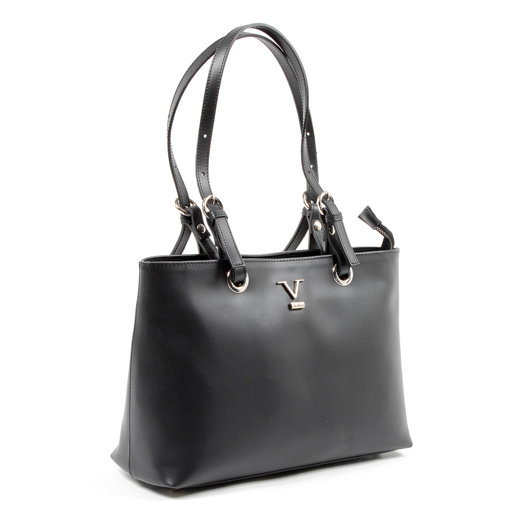 Bolso de mano para mujer V 1969 Italia Negro GLORY