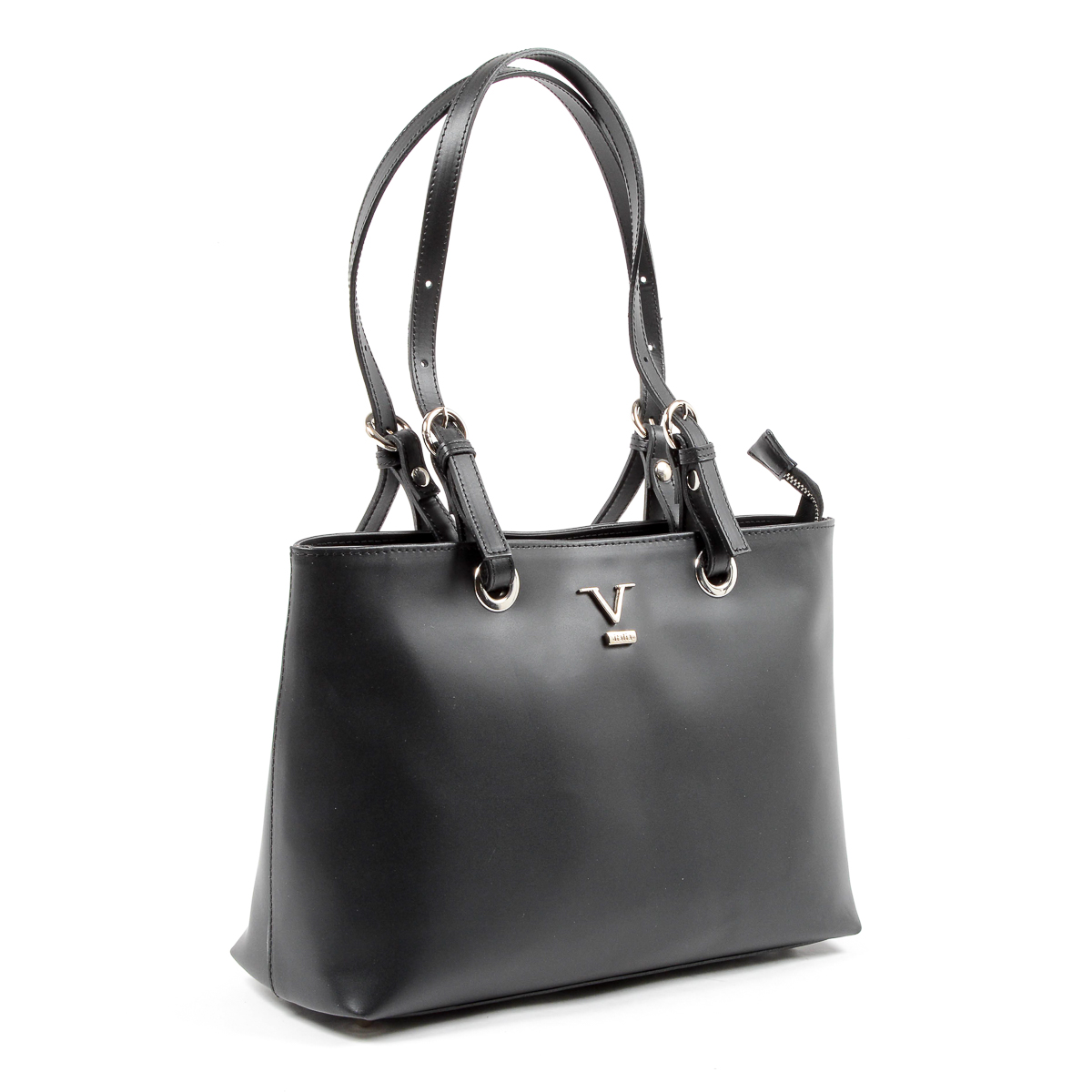 Bolso de mano para mujer V 1969 Italia Negro GLORY