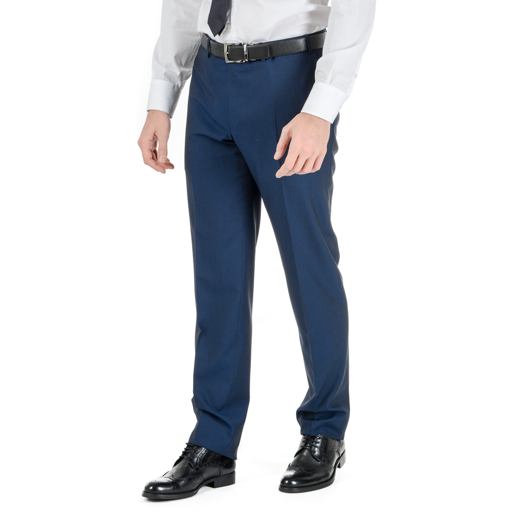 Canali Mens Suit Long Sleeves Blue