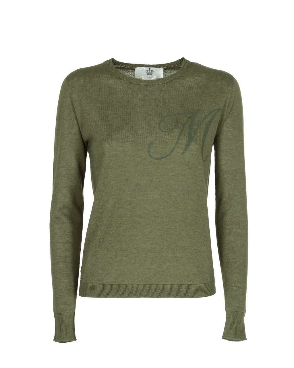 Dee Ocleppo Long Sleeve ART 004 GREEN LETTER M