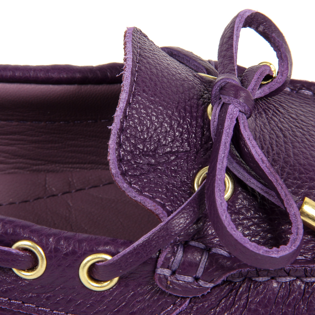Andrew Charles Mocasín para mujer morado SUNDAY