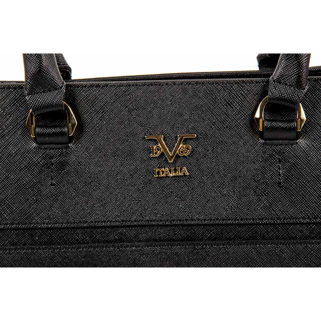 Bolso de mano para mujer V 1969 Italia V1969002 NEGRO