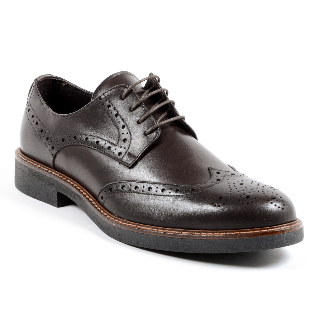Andrew Charles Mens Brogue Shoe Brown IGGY