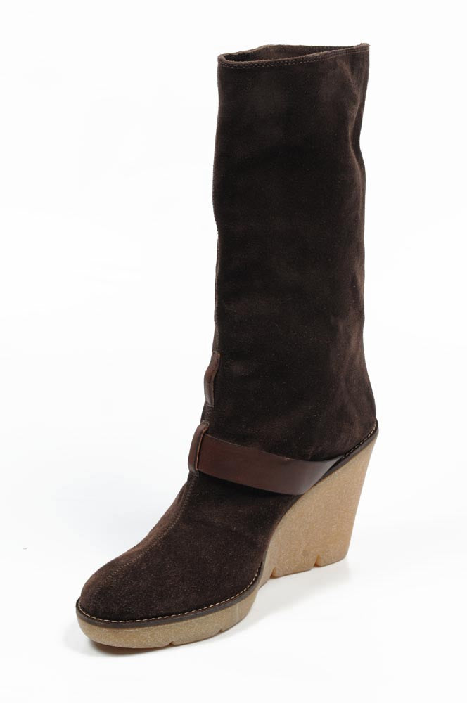 Bota corta para mujer Sebastian Milano S3946 VELOUR LUX (Sonia) 538 EBANO