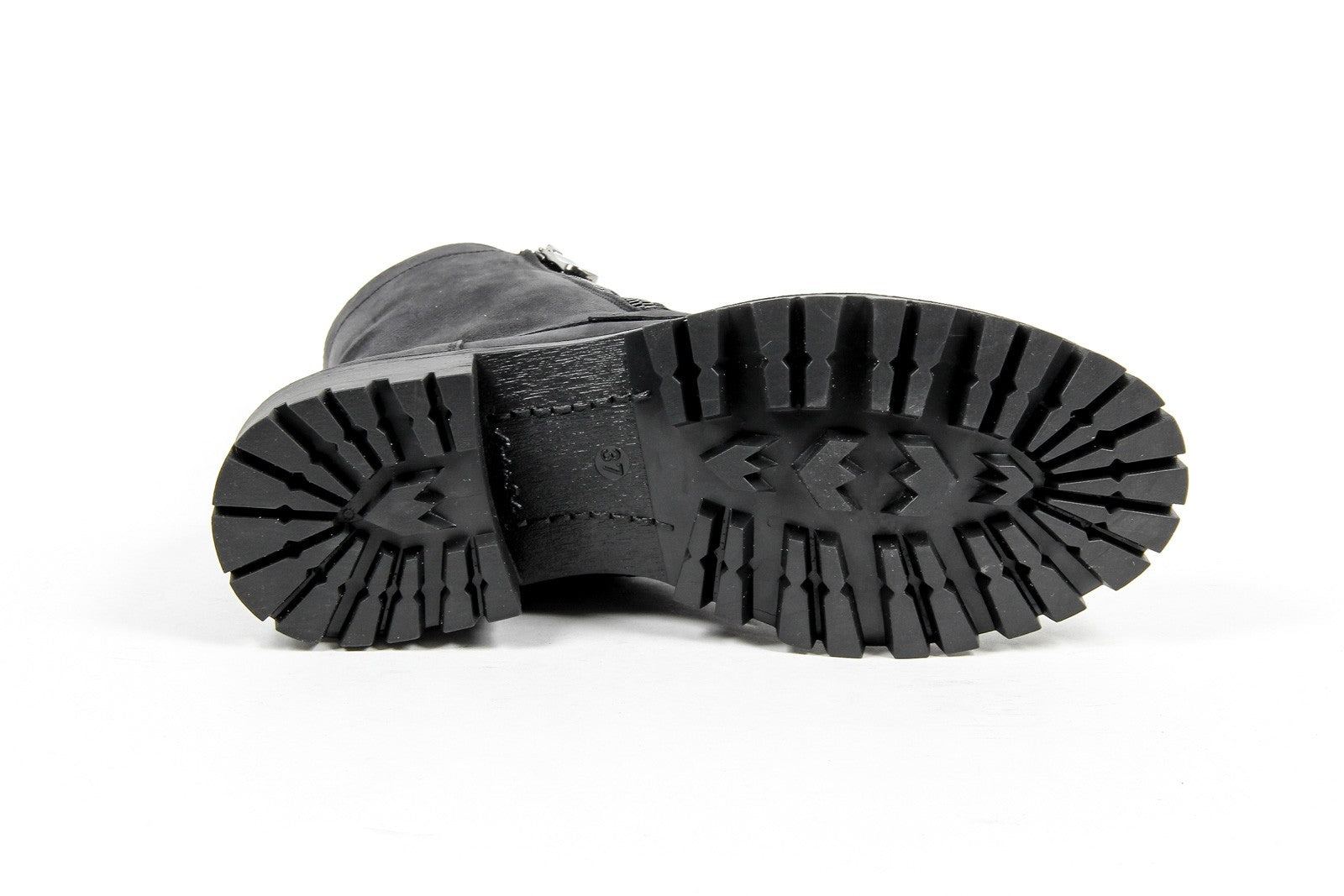 Bota corta para mujer V 1969 Italia B1476 NABUK NERO
