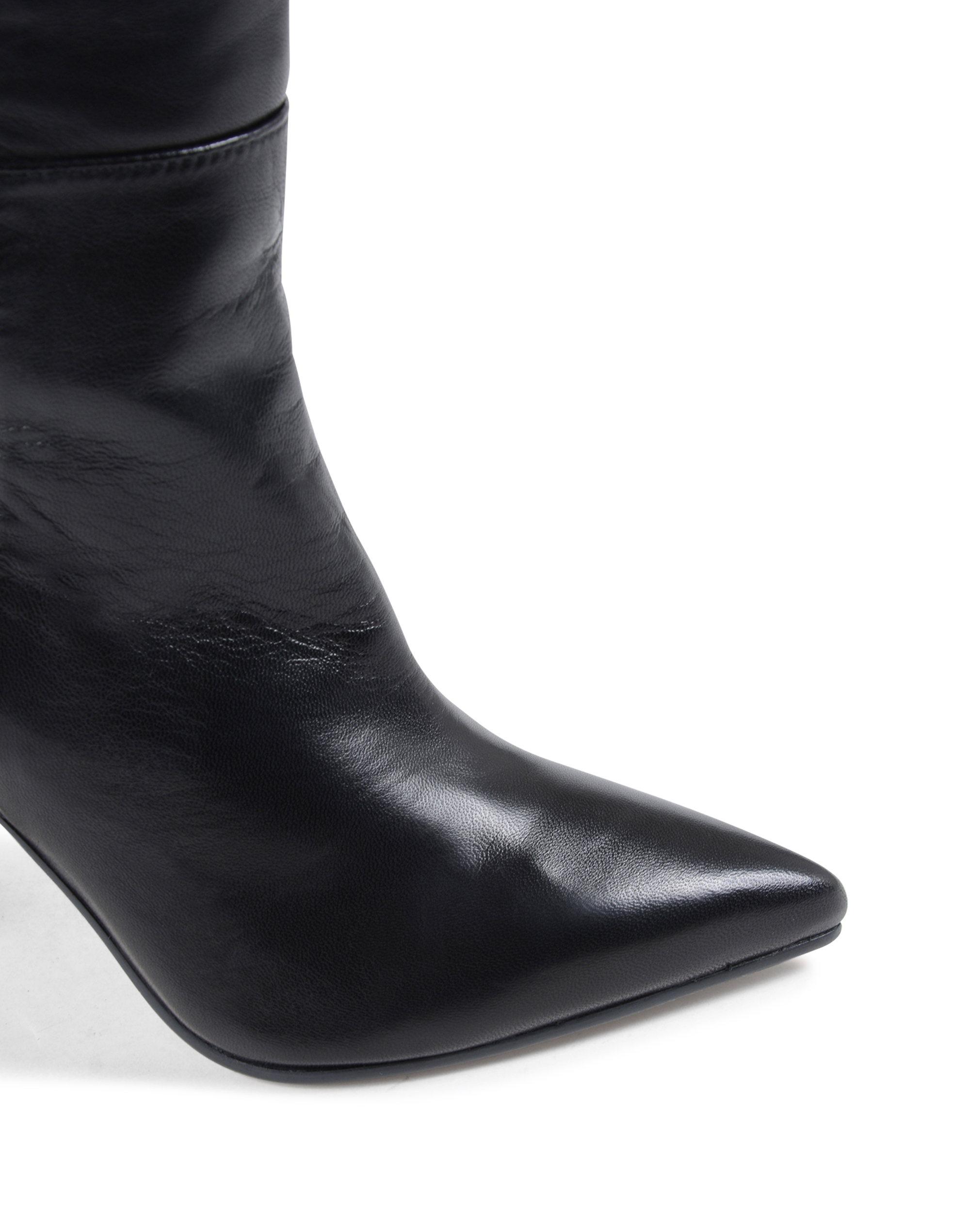Stuart Weitzman - Botas altas negras para mujer DEMI 100