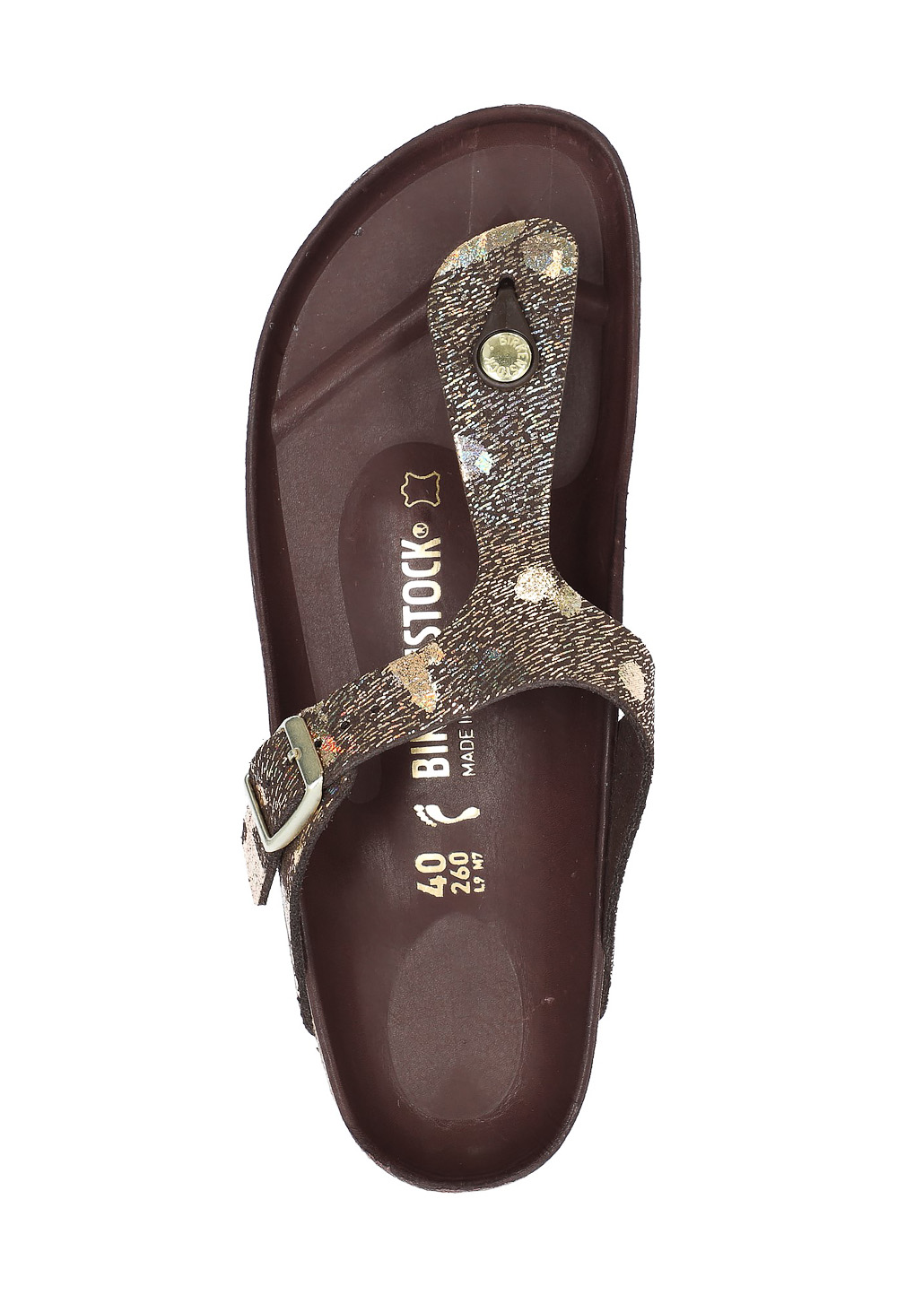 Tanga Birkenstock para mujer marrón Gizeh