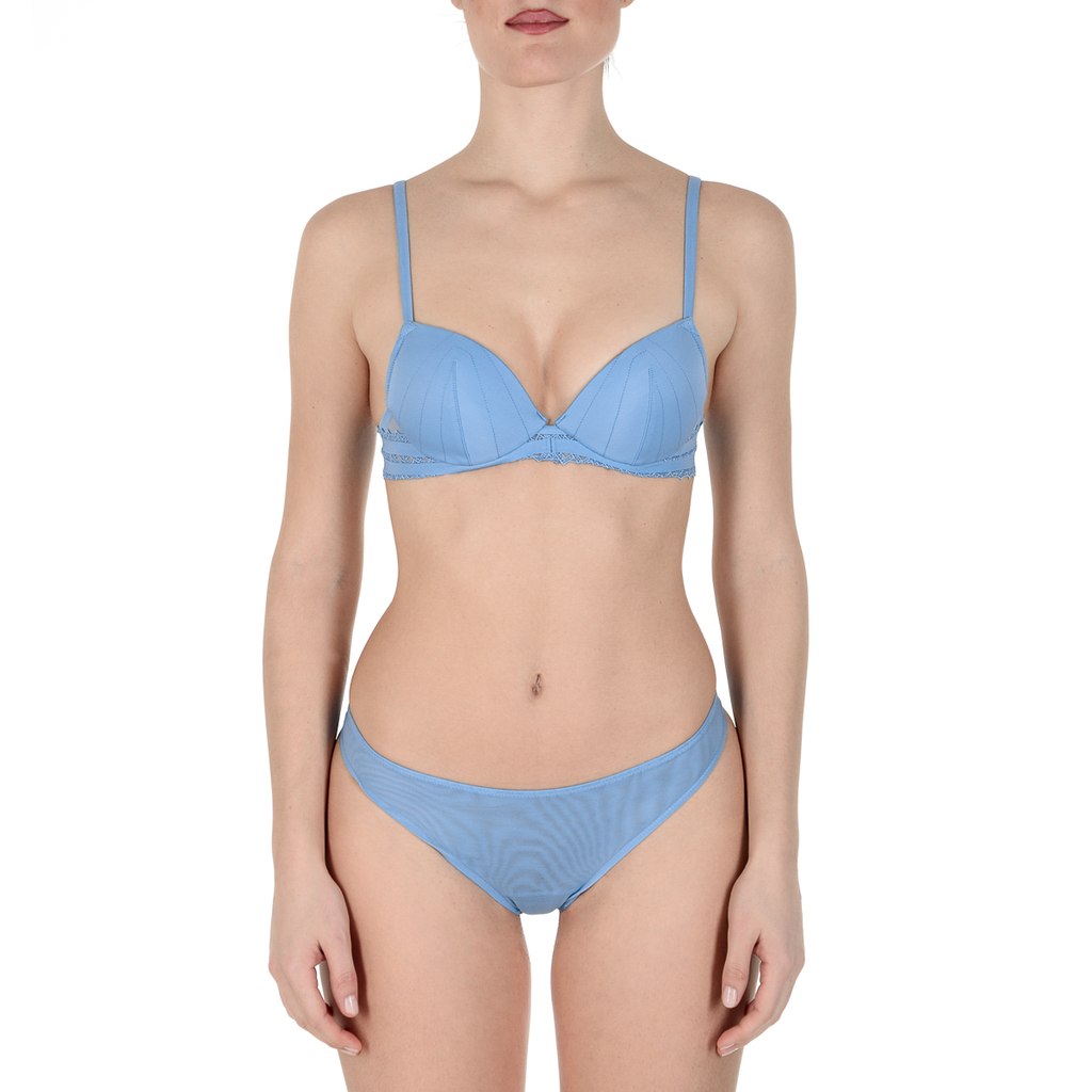 La Perla Womens Slip Light Blue