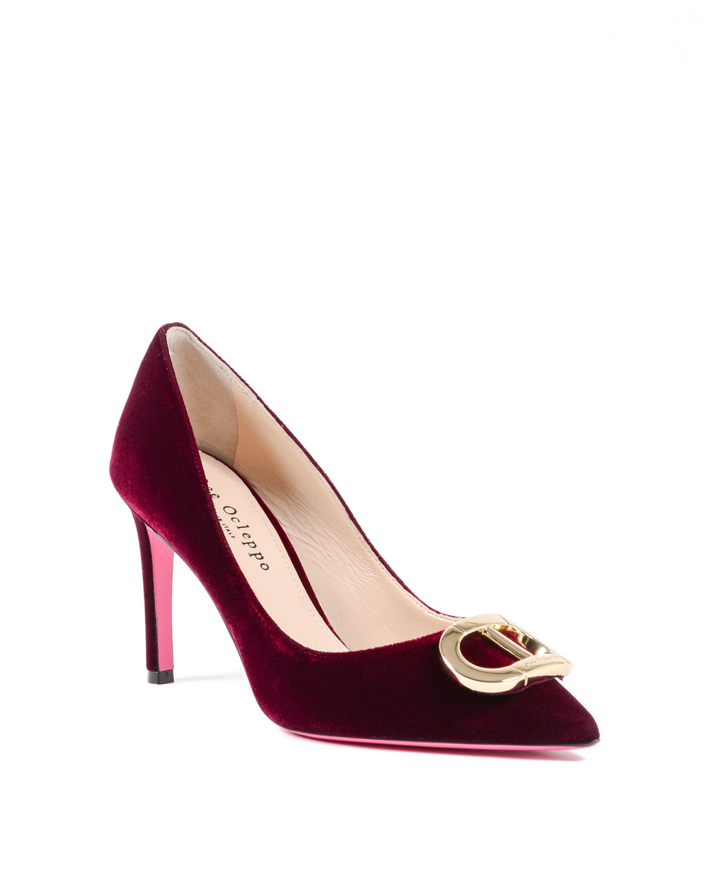 Zapatos de salón de terciopelo para fiesta de oficina Ruby